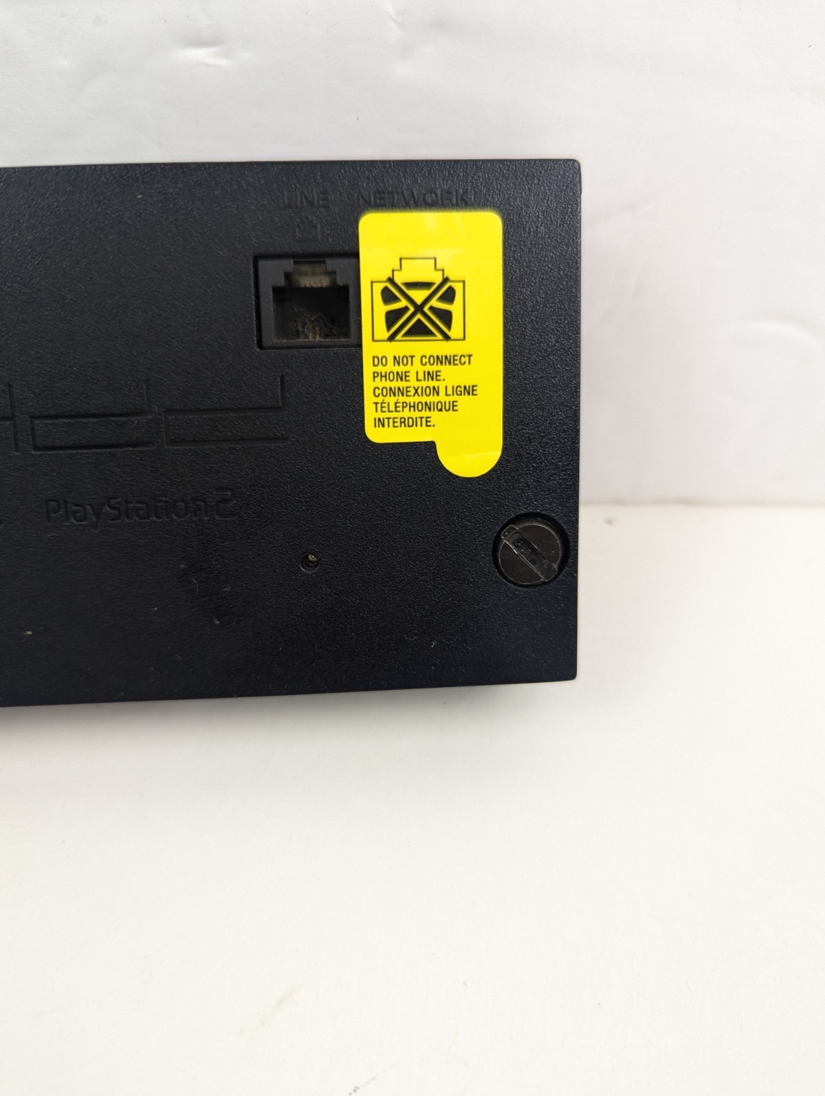 Sony PlayStation 2 PS2 Network HDD Adapter Ethernet Port