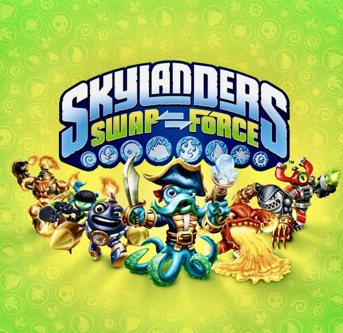 Skylanders – Swap-Force – Doom Stone 💀🪨 2013 – New/Store Pk re-glued