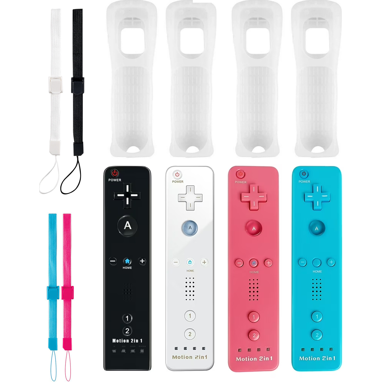 Wii Remote Controllers Compatible for wii and Wii U with Built in Motion Plus