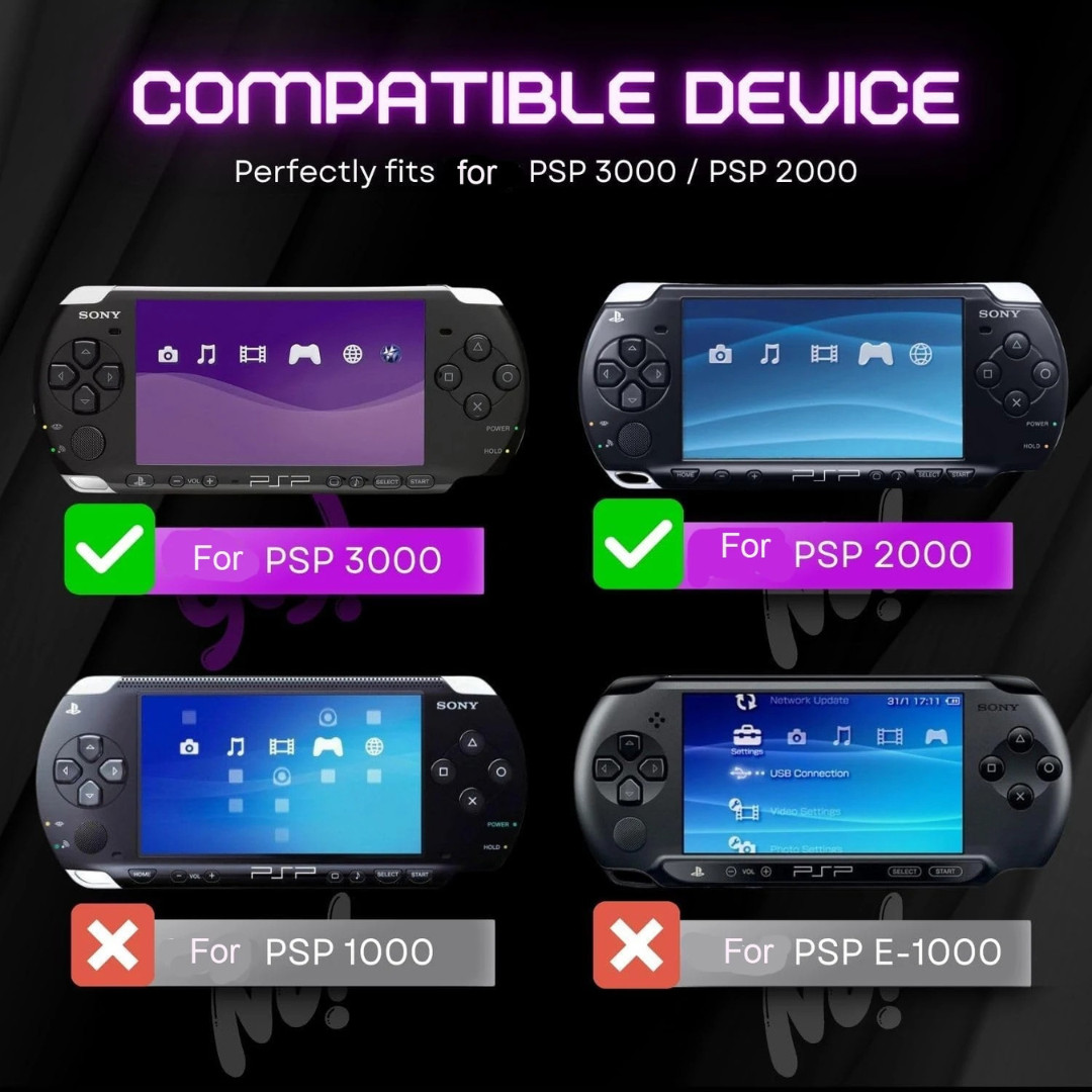 Clear Anti-dust Hard Skin Case Protecter cover for sony PSP 2000 30000 Console