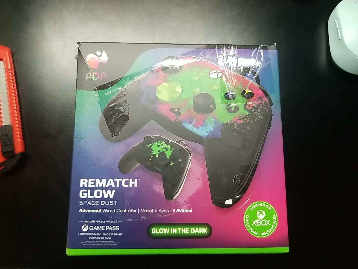 Official REMATCH GLOW Advanced Wired Controller for XBOX / PC [ Space Dust ]