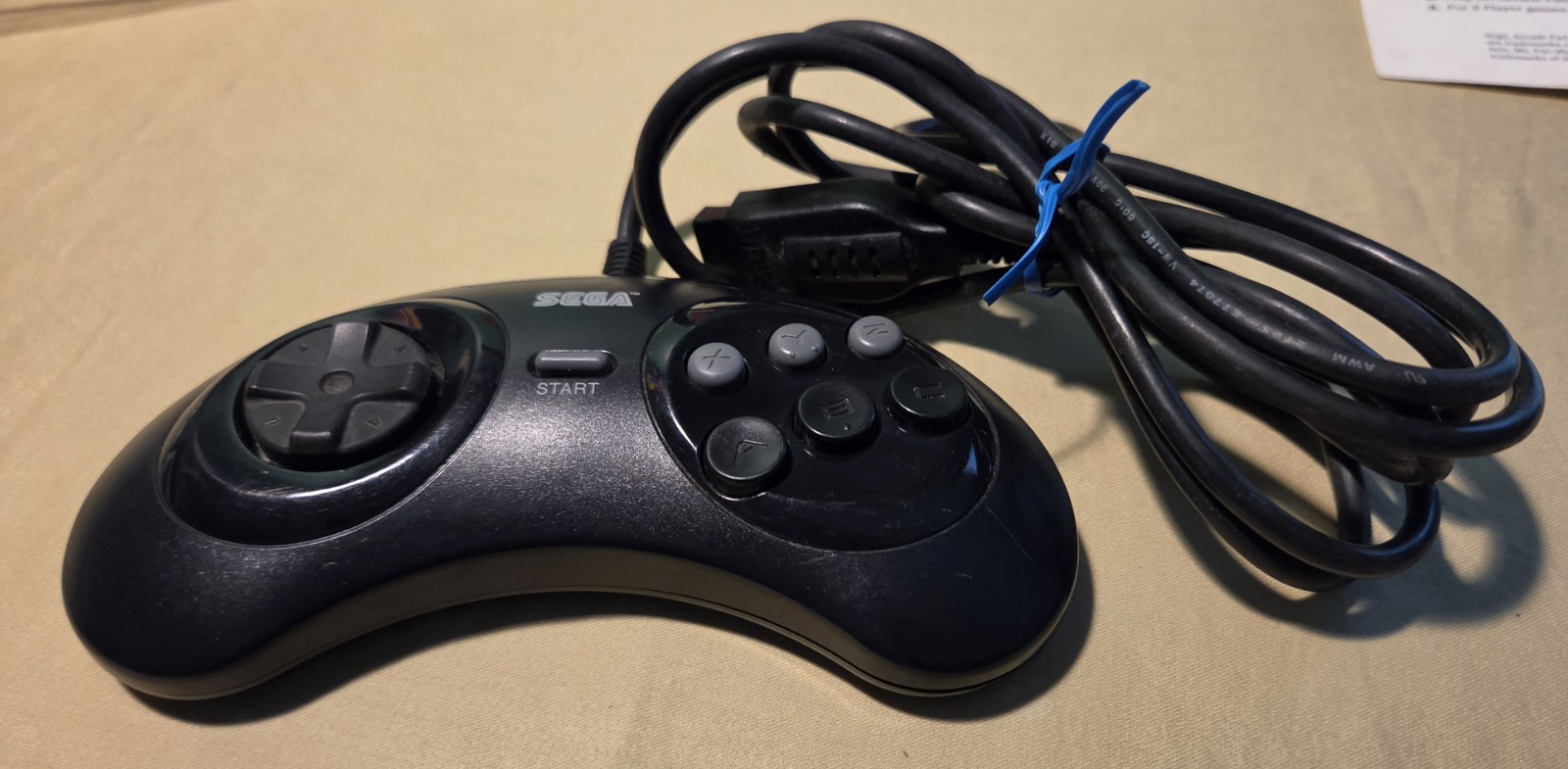 Sega Genesis- 6 Button Arcade Pad Retrobit Controller Complete in Box