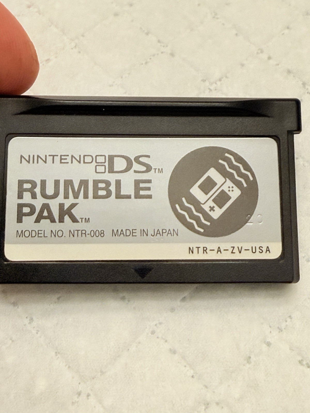 Nintendo DS NTR-008 Rumble Pak Pack Original/Authentic – Tested & Working
