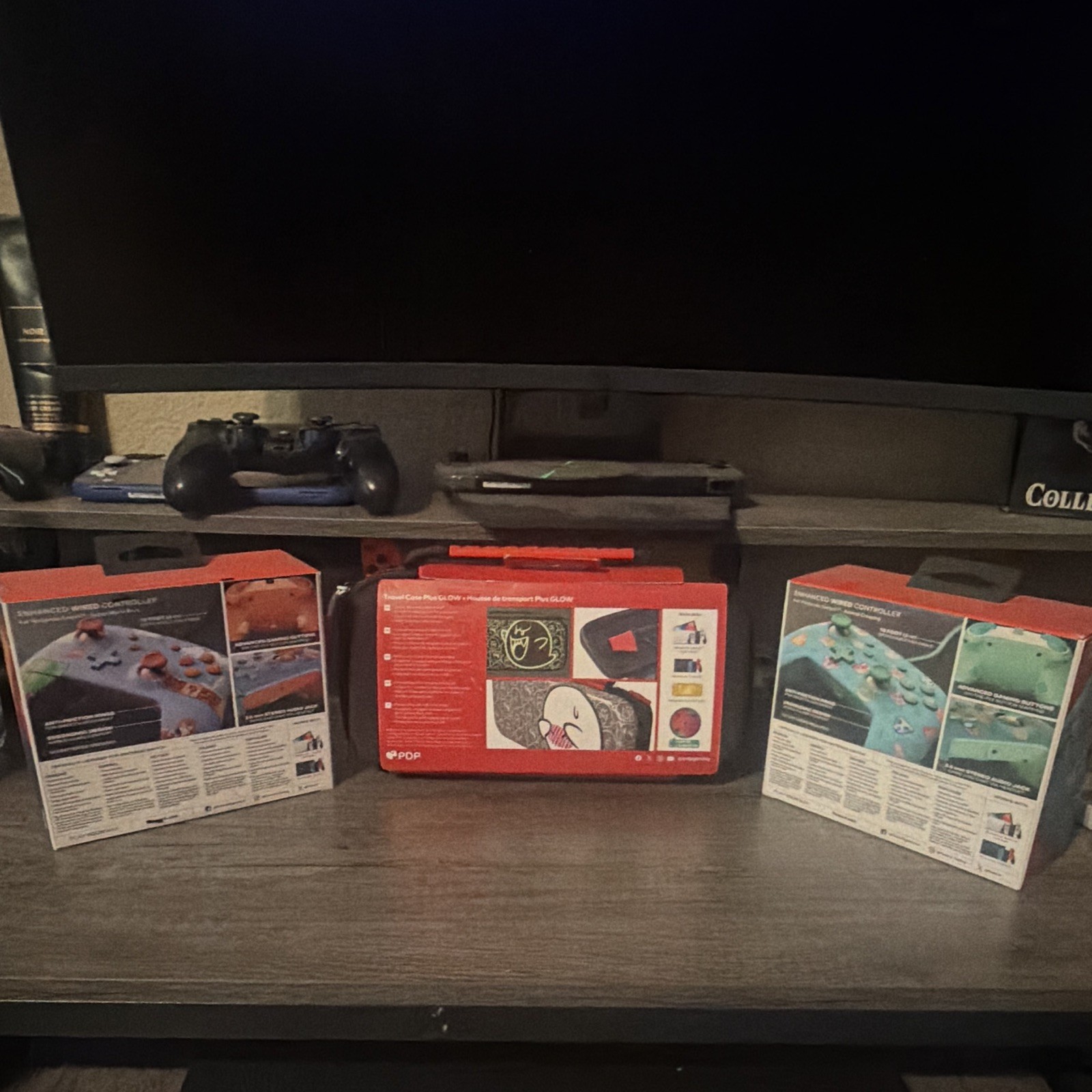Nintendo Switch Wireless Controllers + Carrying Case Bundle, Multicolor