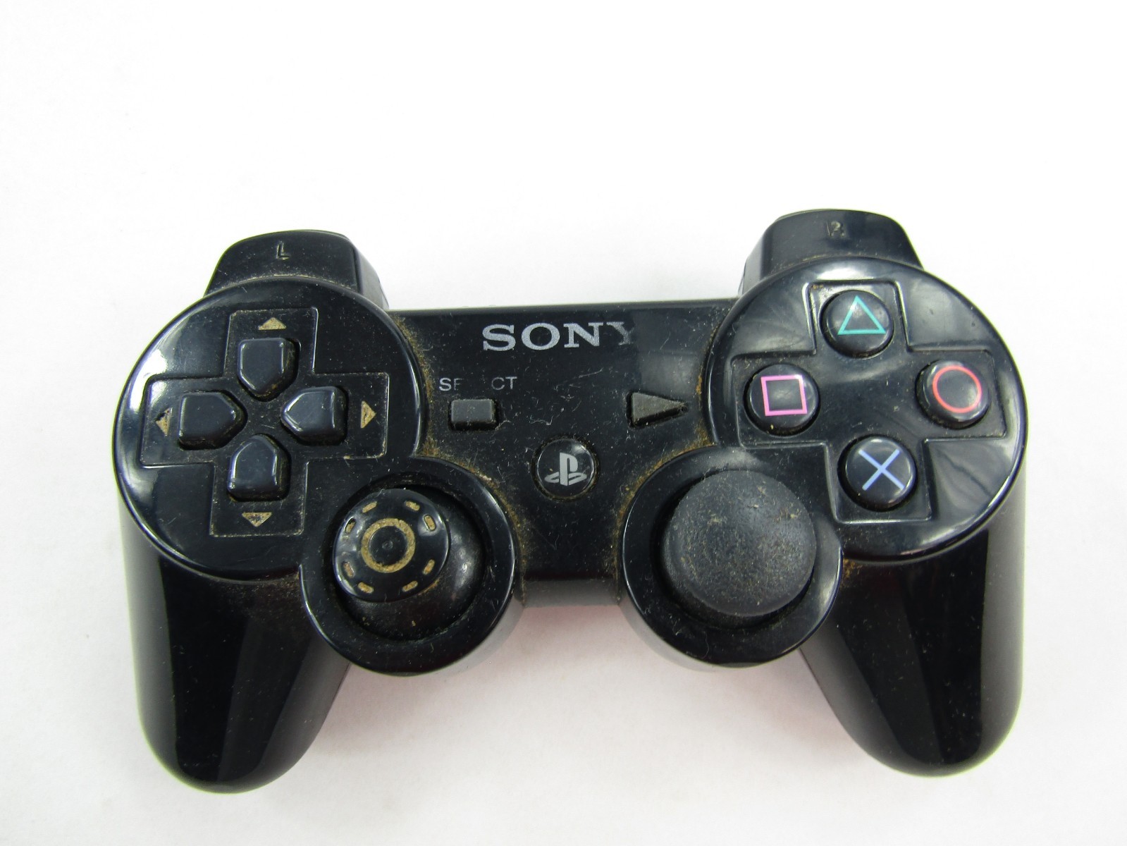 Sony Playstation PS3 Wireless Controller Model No CECHZC2U Black Untested