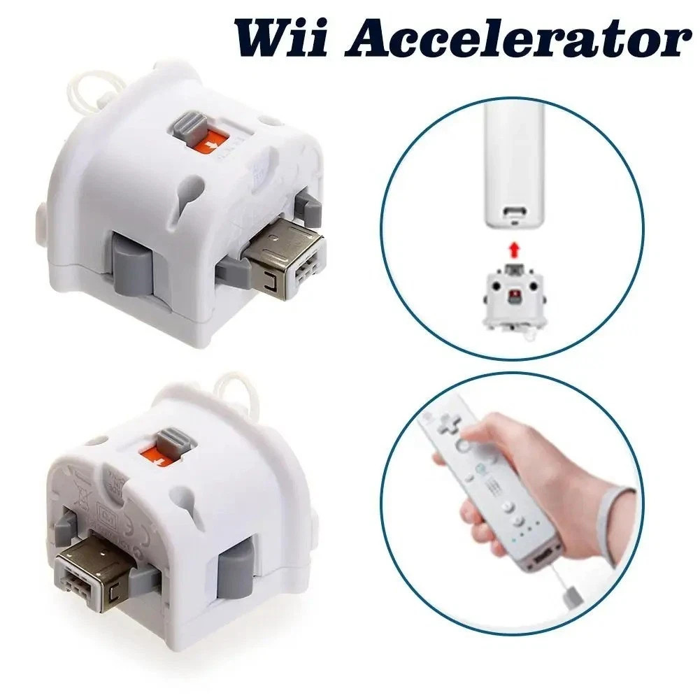 Wii Motion Plus Adapter 1PCS Sensor Attachment For Nintendo Wii / Wii U Remote