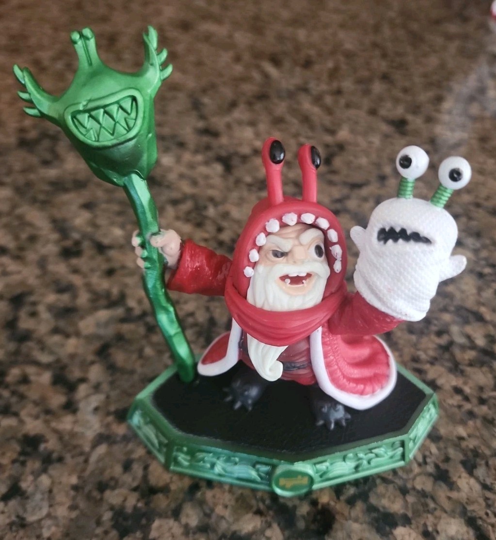 Skylanders Imaginators Sensei Jingle Bell Chompy Mage Figure Variant RARE