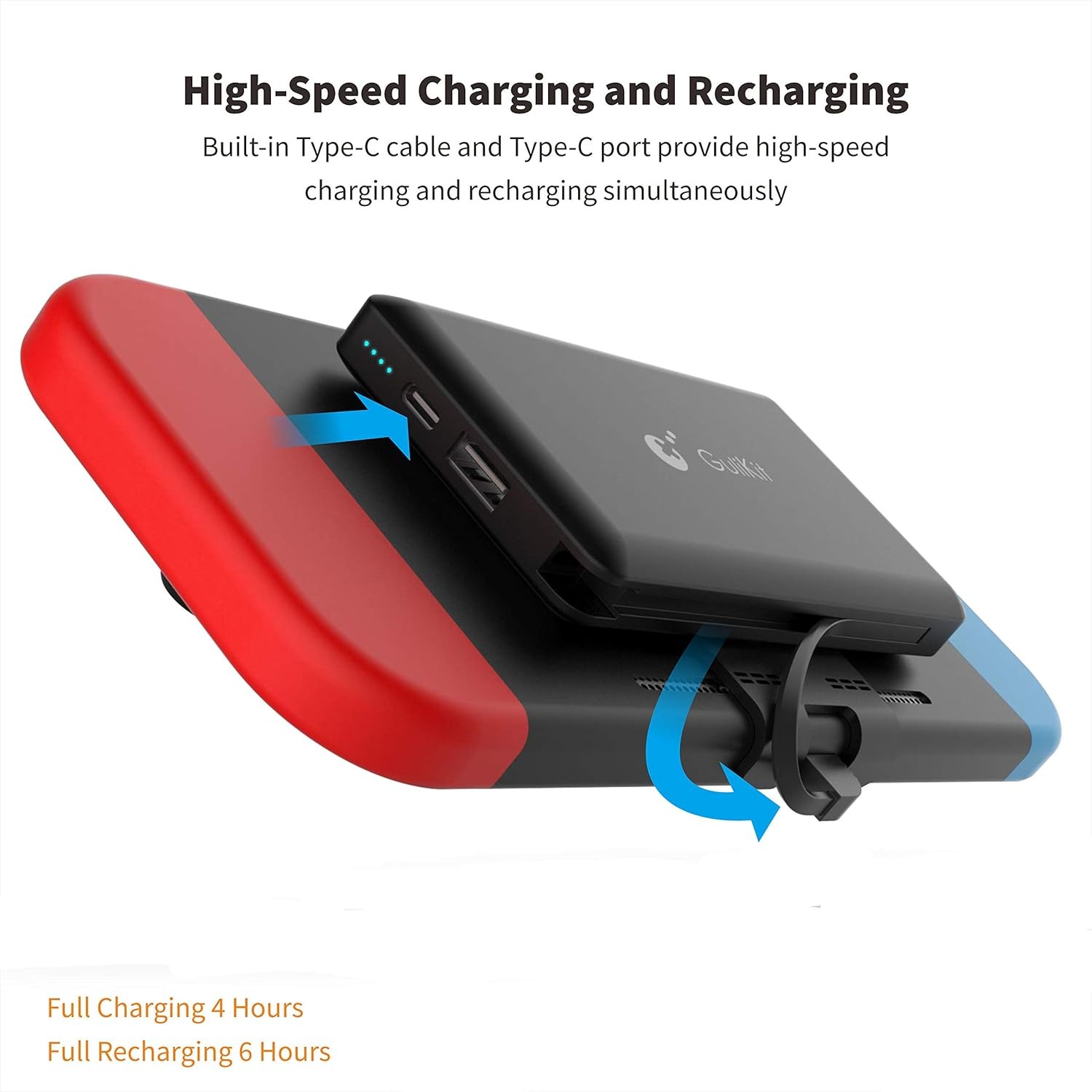 10000mAh Portable Power Bank Phone Charger for Iphone Samsung HTC MacBook, iPad