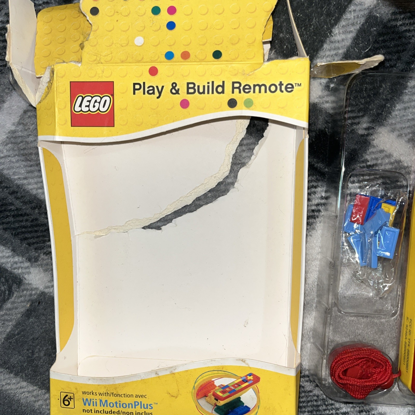 PowerA LEGO Play & Build Remote Wireless Controller For Nintendo Wii / Wii U