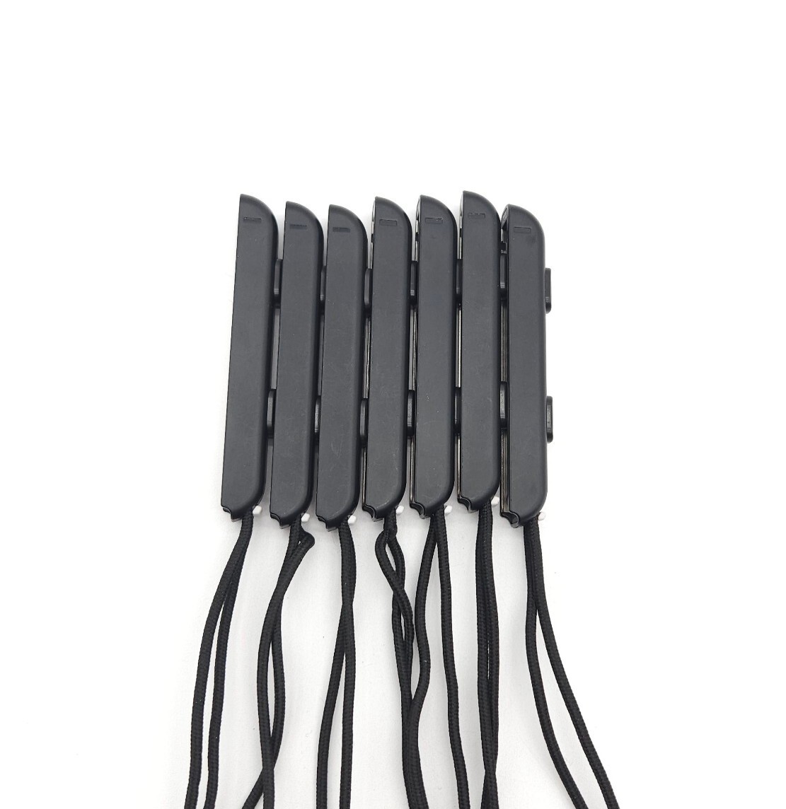 Lot of 7 Genuine OEM Nintendo Switch Joy- Con Wrist Straps Black Part HAC-014