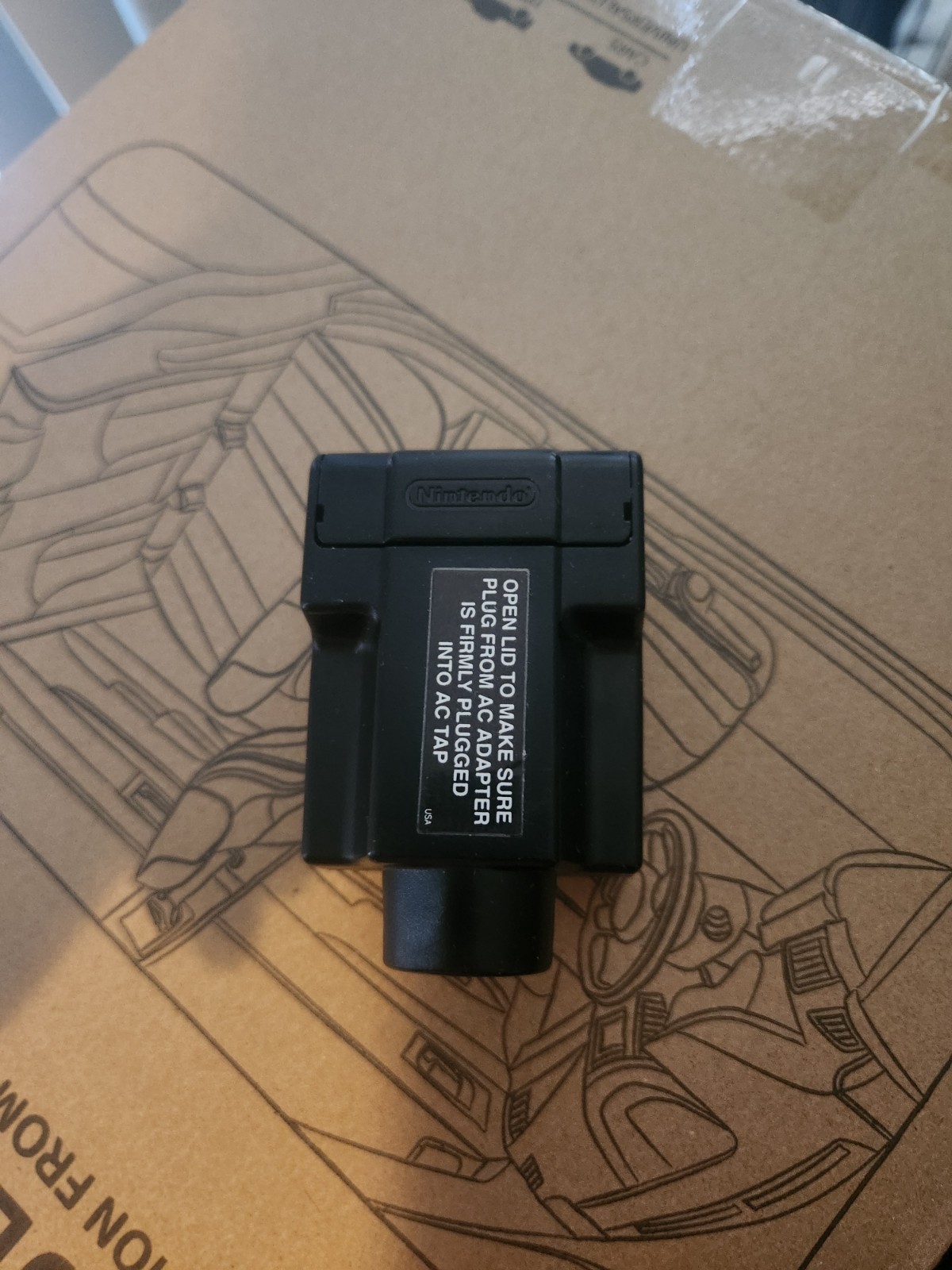 Original OEM 1995 Nintendo Virtual Boy AC Adapter VUE-011 Authentic (TESTED)