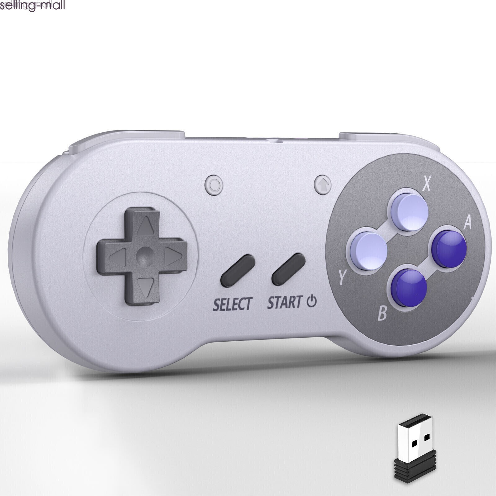 USB Wireless/Wired SNES/NES/N64 Controller for PC Mac Raspberry Pi Retropie