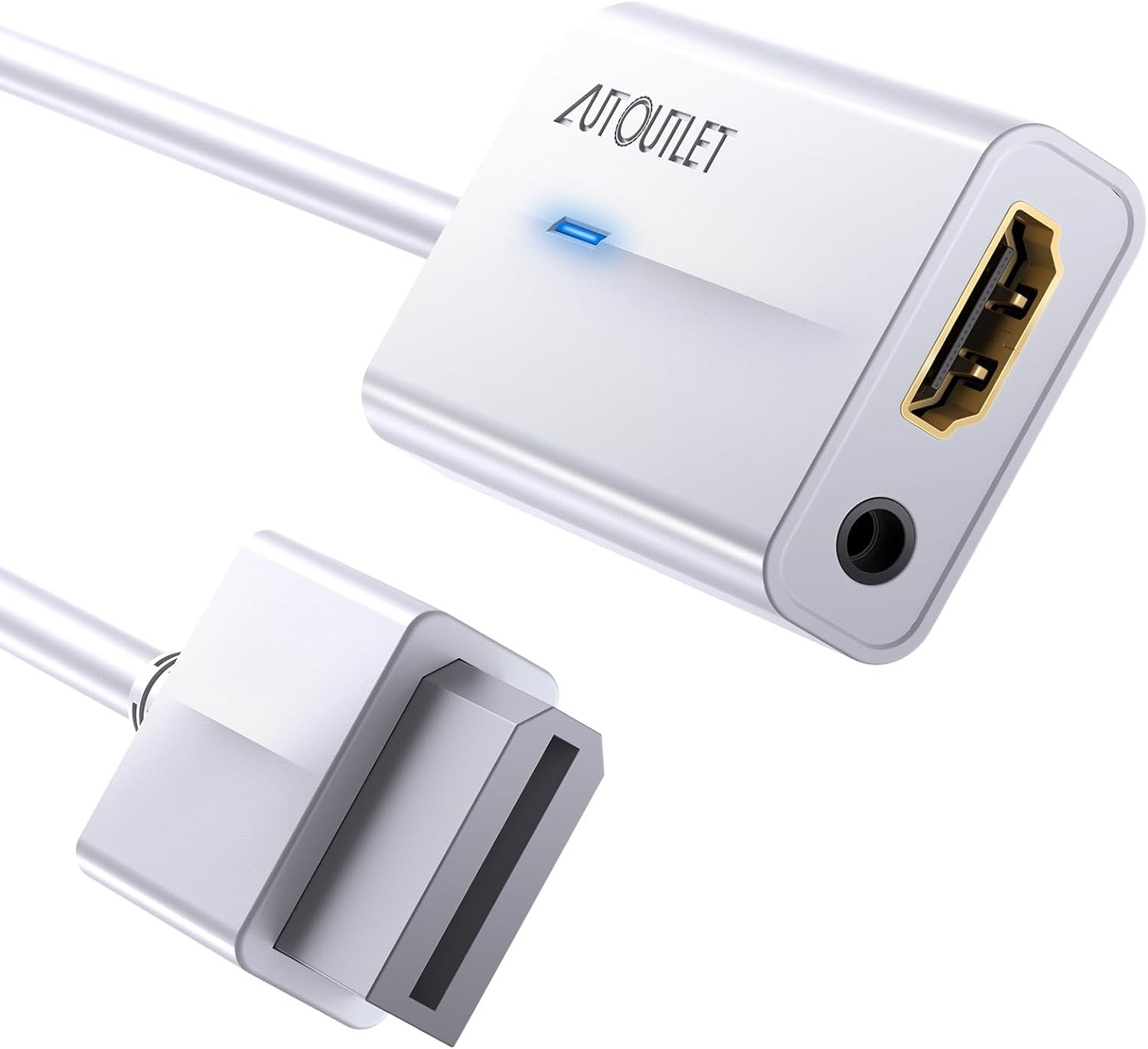 Wii to HDMI Converter 1080P for Full HD Device, Wii HDMI Adapter with 3,5Mm Audi