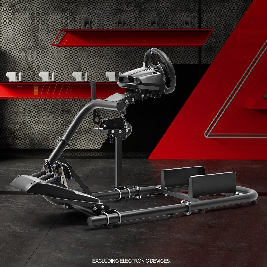 Zootopo Racing Simulator Cockpit Wheel Stand Fit Logitech G920 G923 Fanatec CSL