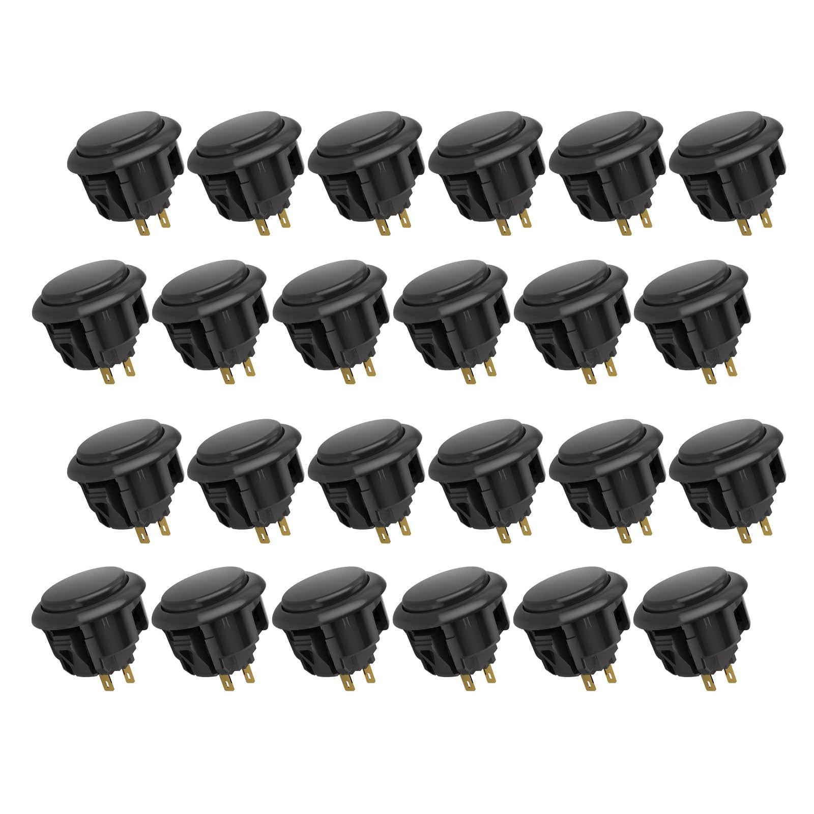 D-lite Arcade Button Original Buttons Snap-In Joystick Arcade Buttons for DIY…