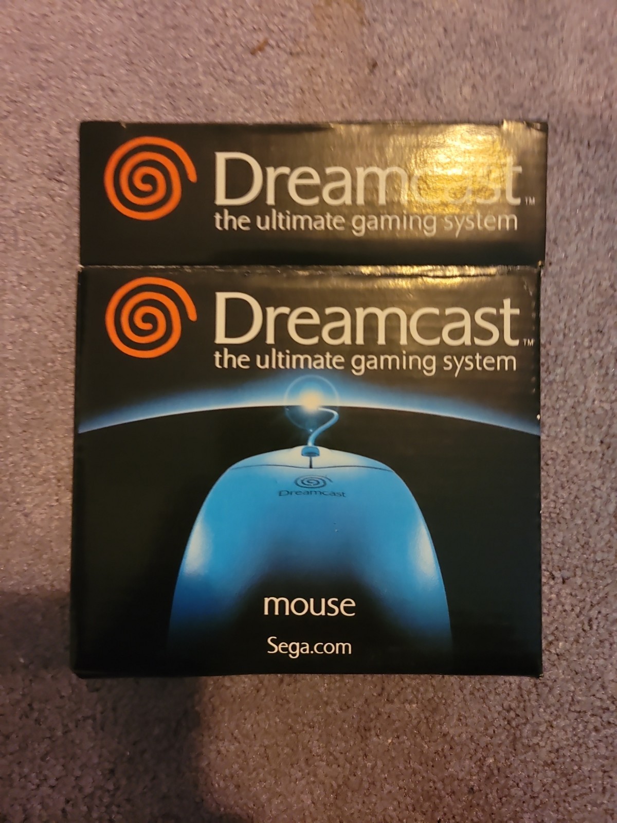 Sega Dreamcast Mouse HKT-4200 MK-50173 CIB w/ Registration Card
