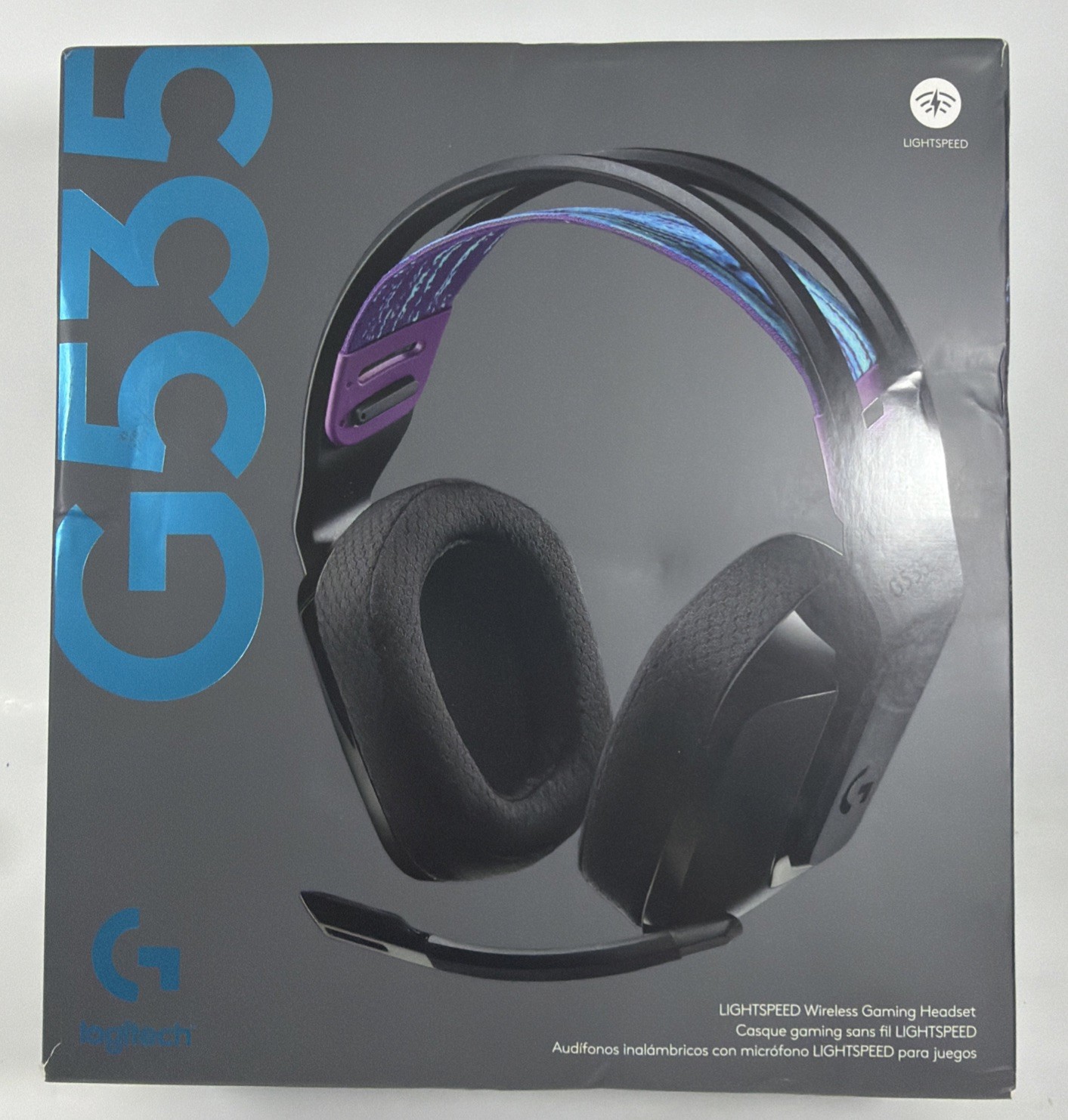 New/OpenBox Logitech G535 Lightspeed Wireless Dolby Atmos Gaming Headset – Black