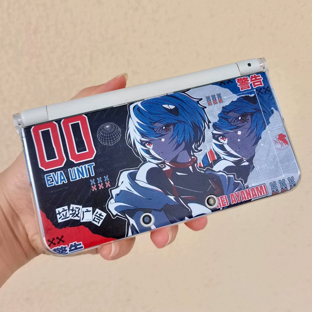 Rei Ayanami EVA Unit 00 Cyberpunk Anime Design Shell Case for Nintendo series