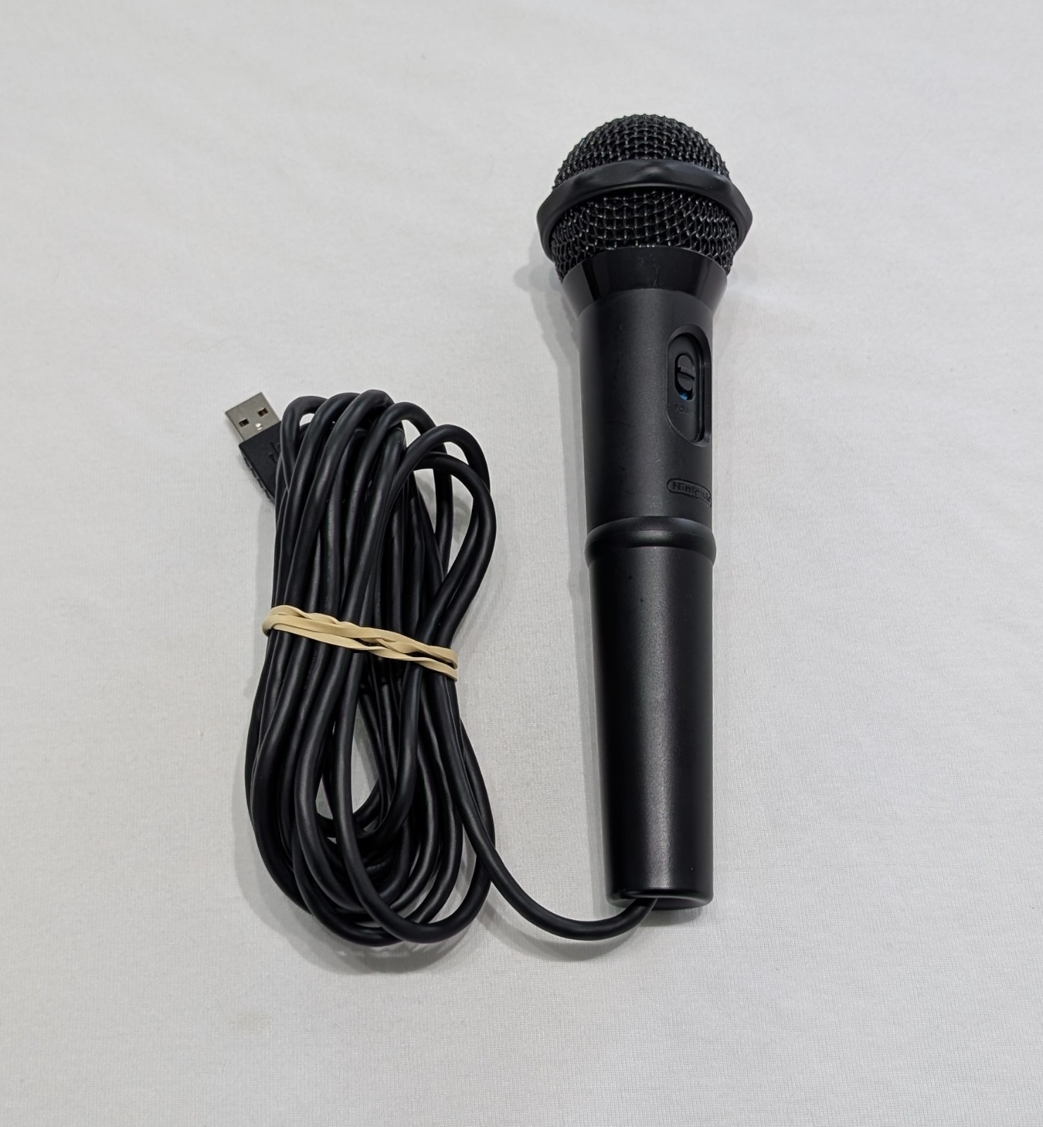 Nintendo Wii U Microphone WUP-021 Wired USB Tested for Karaoke Official OEM Used