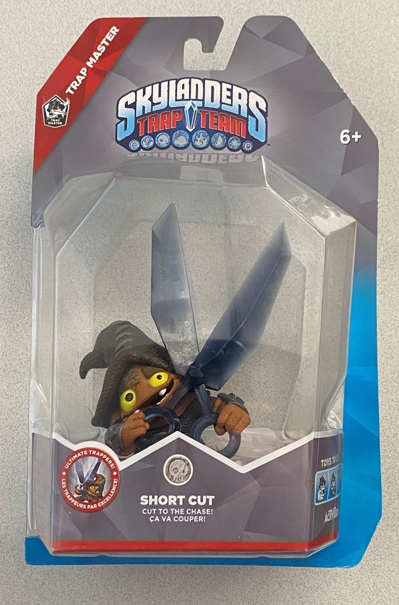 Activision Skylanders Trap Team Short Cut Character Figure 87169