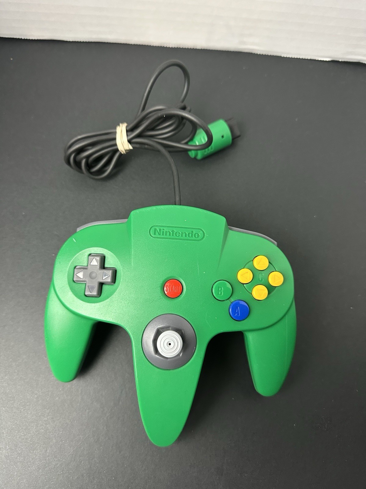 Nintendo 64 Controller: Green N64 Controller Tight Stick (NUS-005) OEM *TESTED