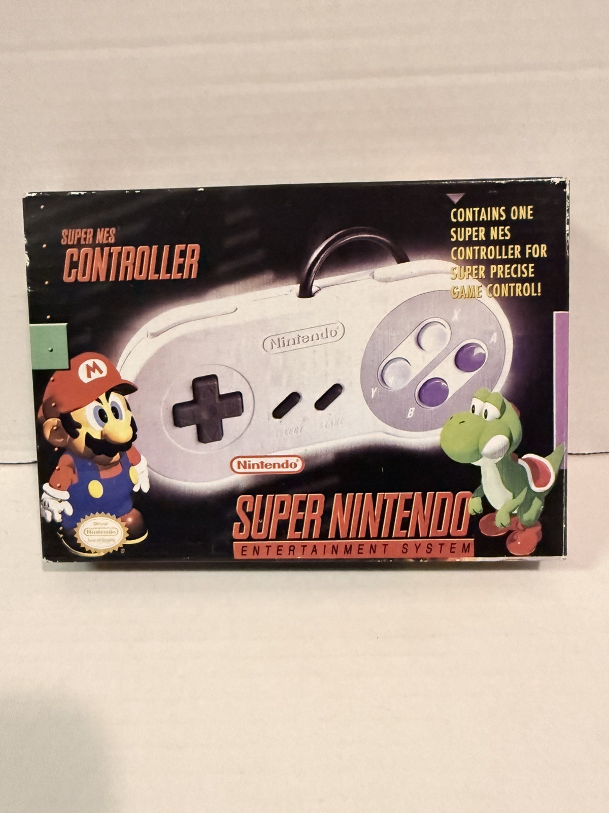 Super Nintendo SNES Controller OEM SNS-005 New in Original Pack-in Packaging
