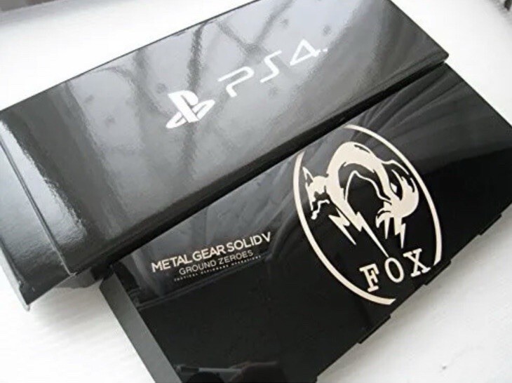 METAL GEAR SOLID V GROUND ZEROES FOX EDITION PS4 HDD COVER