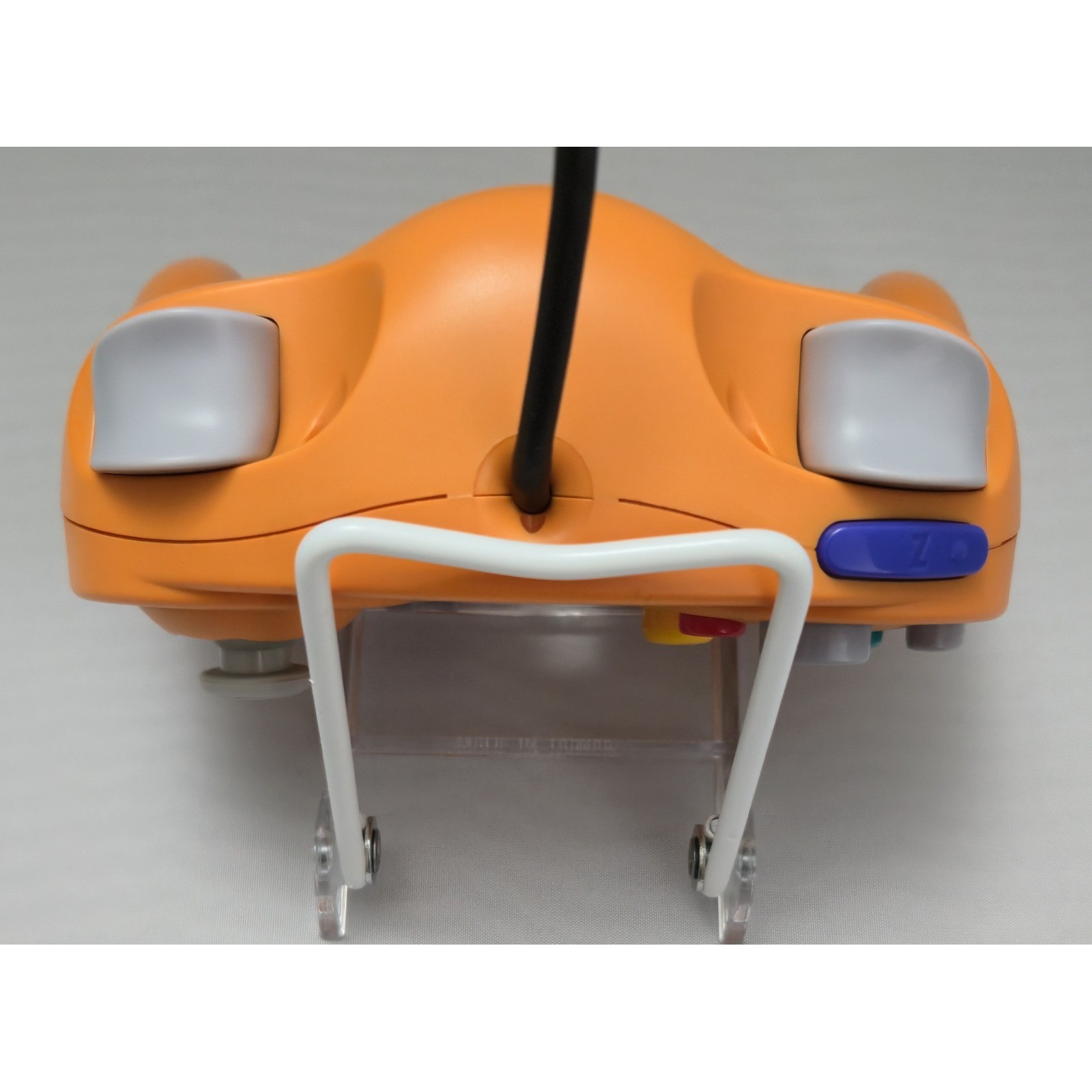 GameCube Controller – Spice Orange – DOL-003 – Cleaned & Tested – NEW Sticks