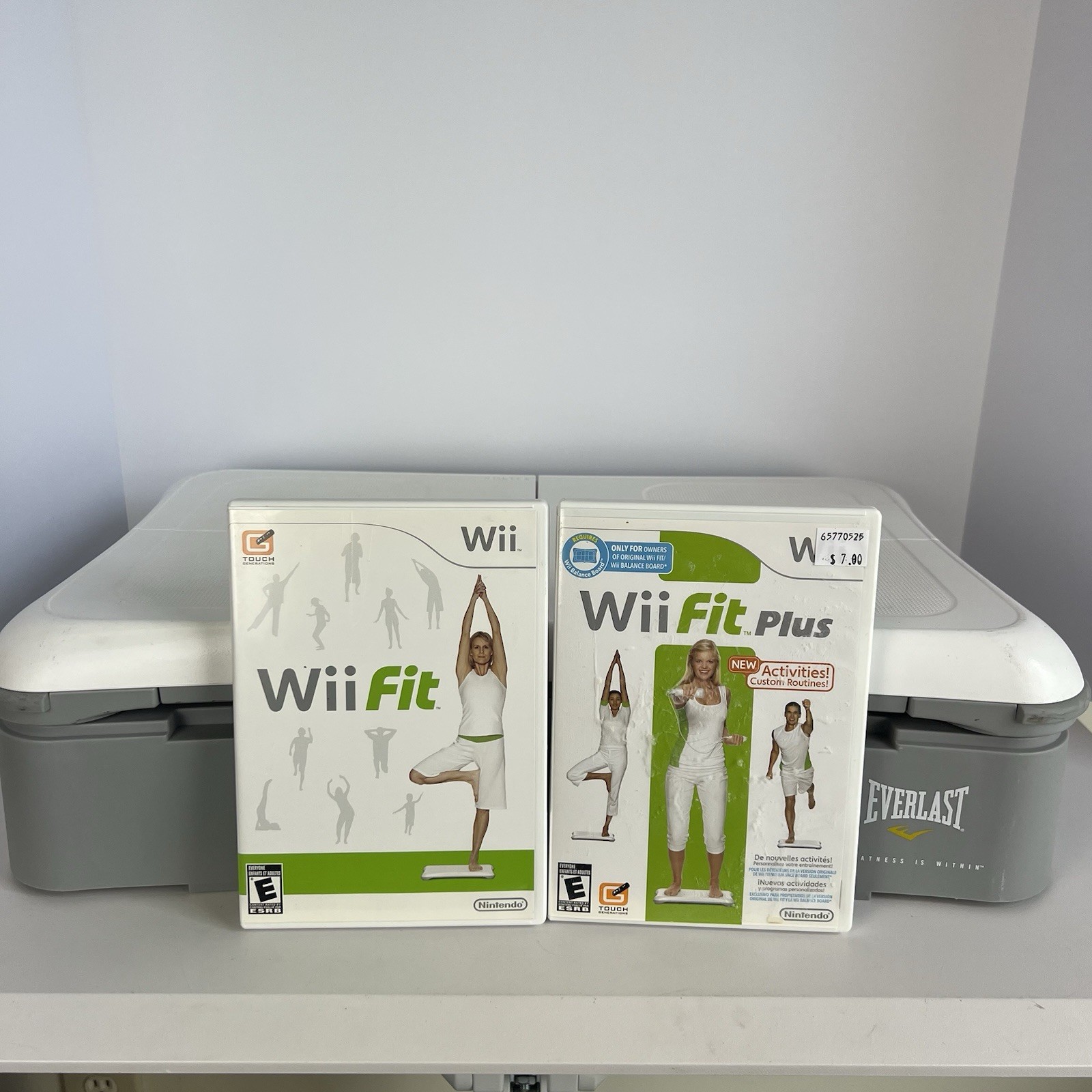 Wii Fit Plus with Balance Board (Nintendo Wii, 2009) + Games + EverLast Stand