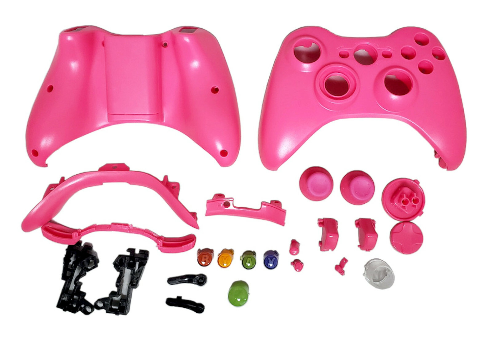 NEW Replacement Housing Parts for Xbox 360 Wireless Controller PINK game gaming