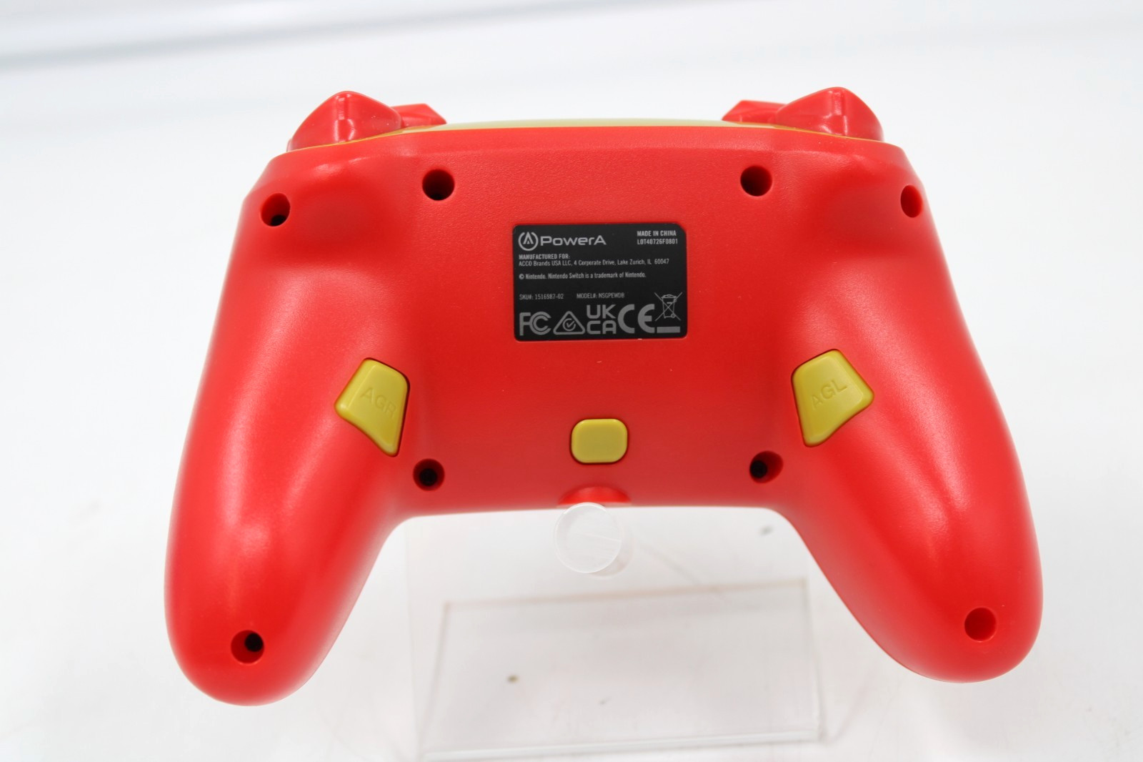 PowerA Enhanced Wired Controller for Nintendo Switch – Golden M Gamepad – Used