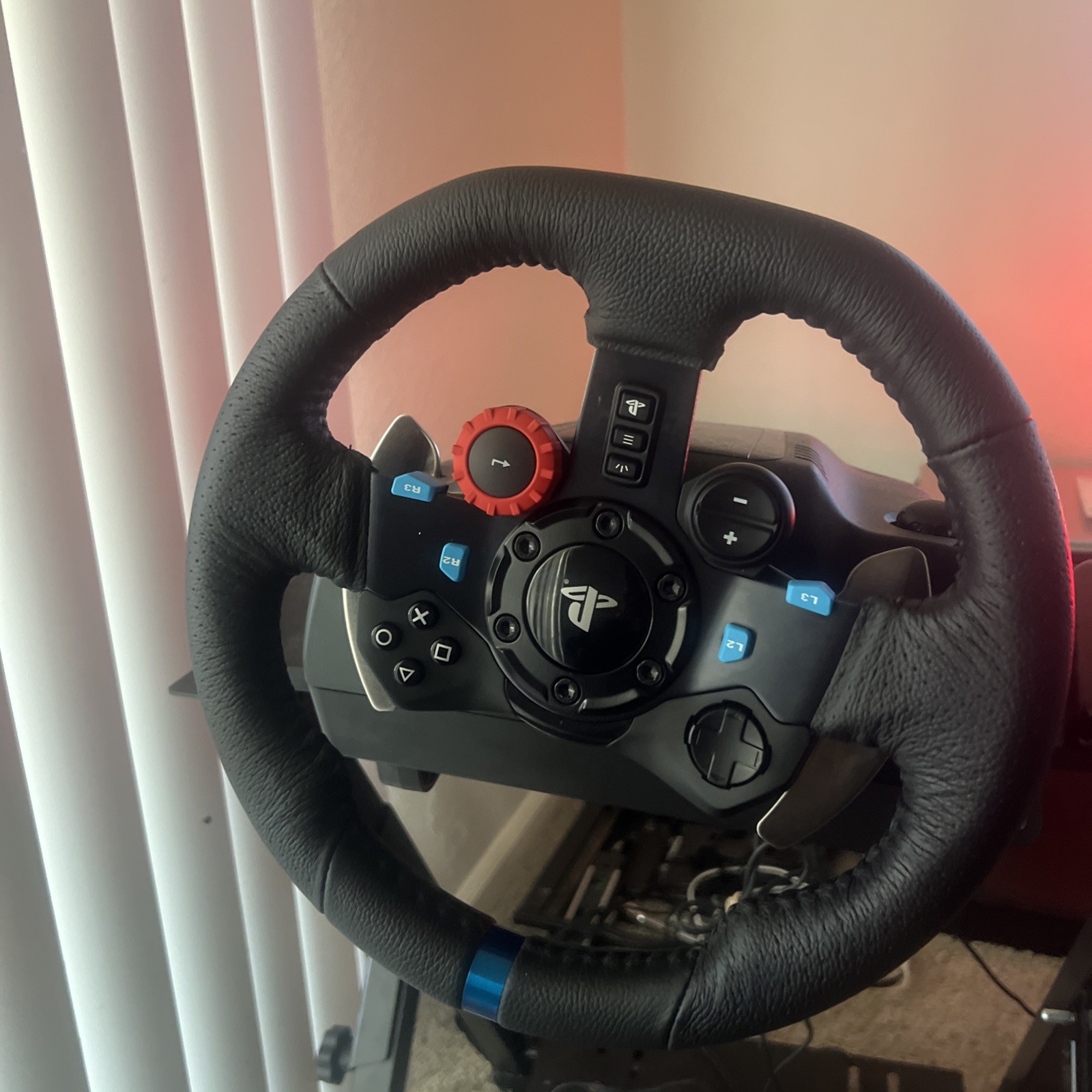 Logitech G29 Driving Force Race Wheel (941-000110) & And stand