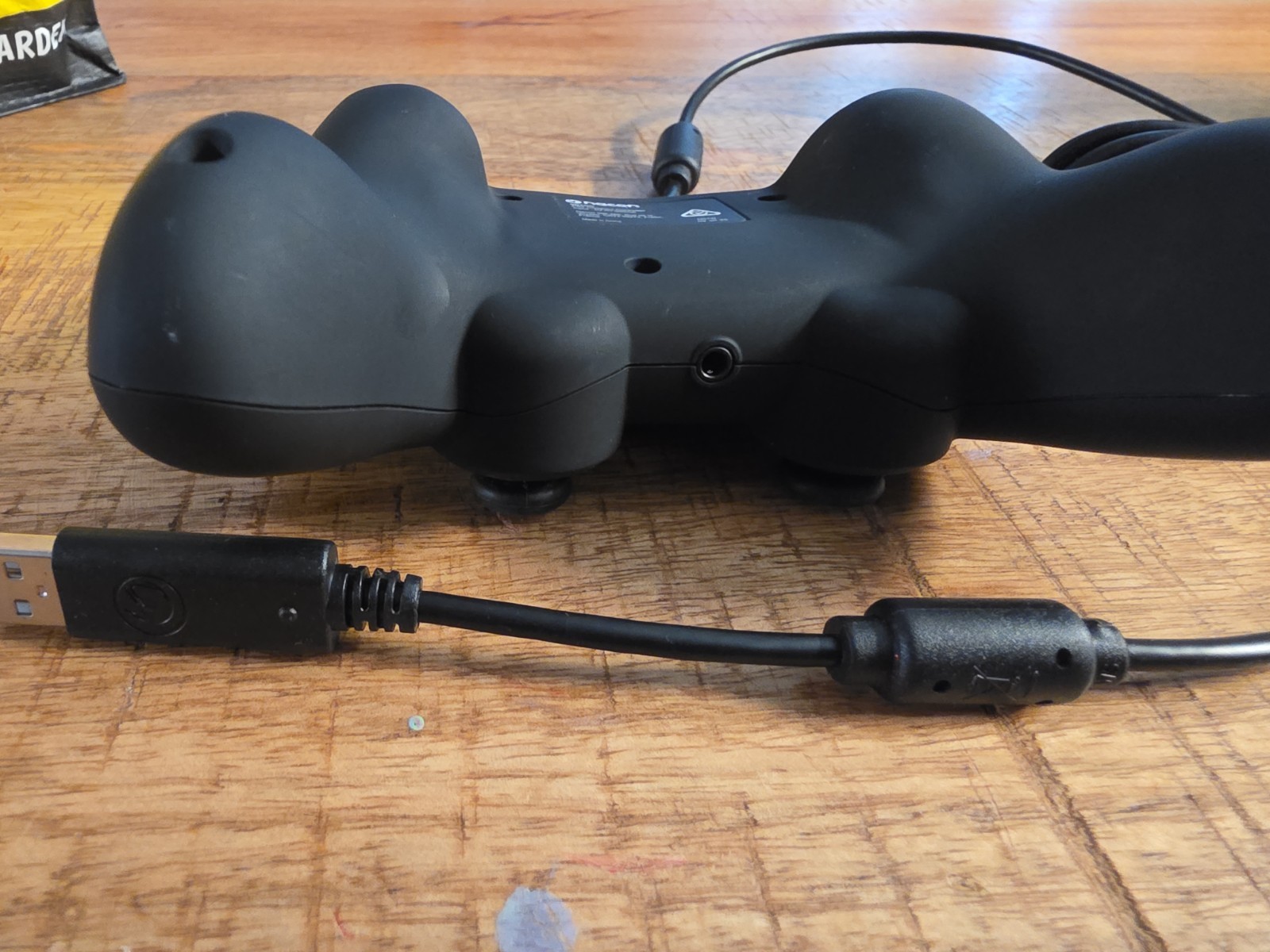 Nacon Wired Controller for PlayStation 4 PS4 and PC Black