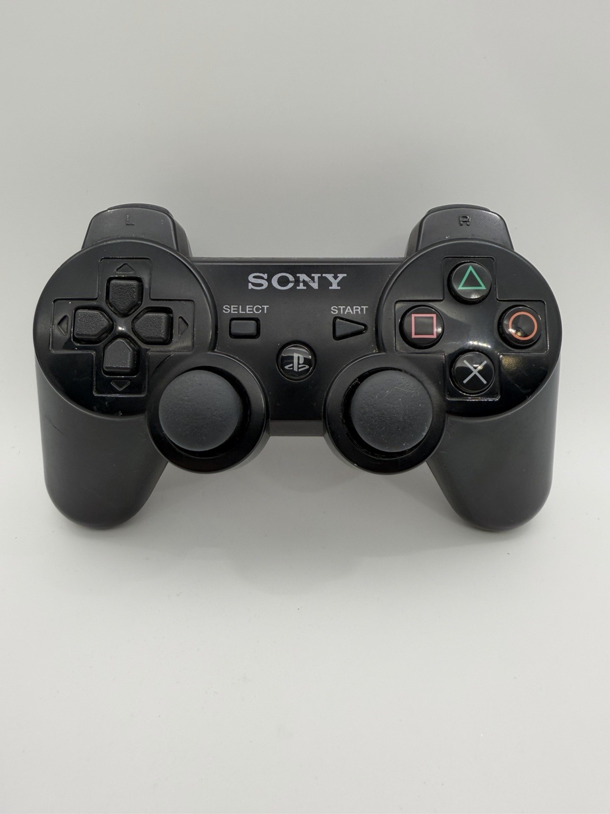 Sony Playstation 3 PS3 Sixaxis DualShock 3 Controller Black Genuine OEM