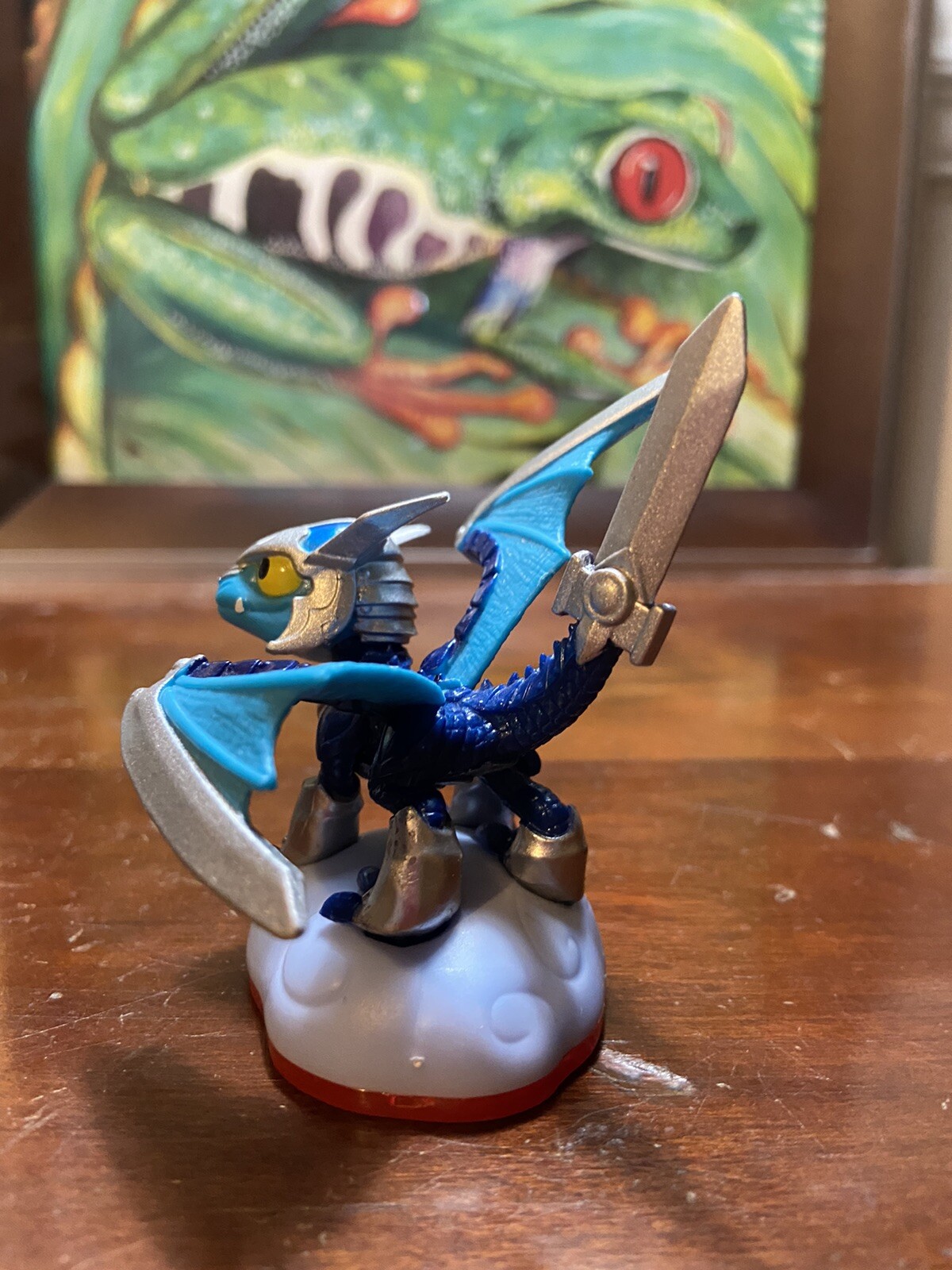 🐸 BLADES – Skylanders Trap Team Figure – Air Element – Red