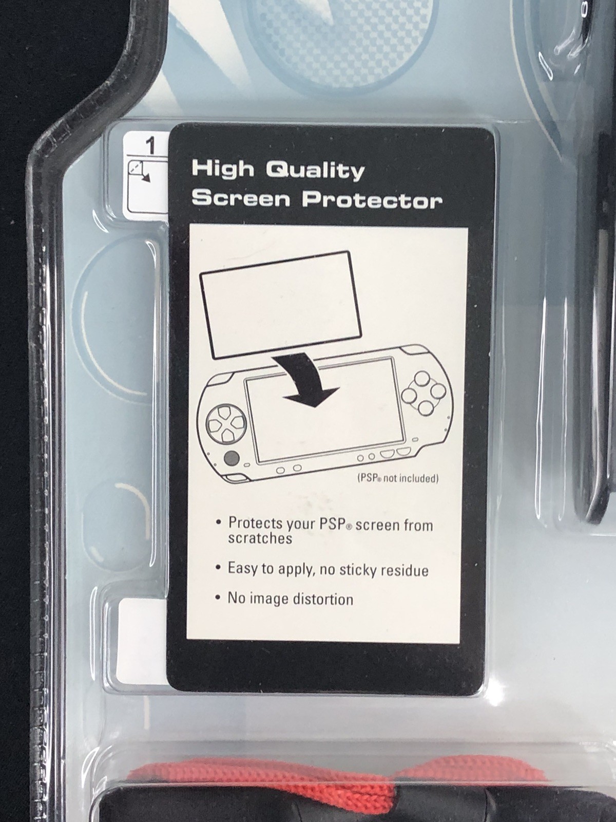 PSP GameShark Utility Pak 2005 Mad Catz Screen Protector UMD Mag Pouch Sony