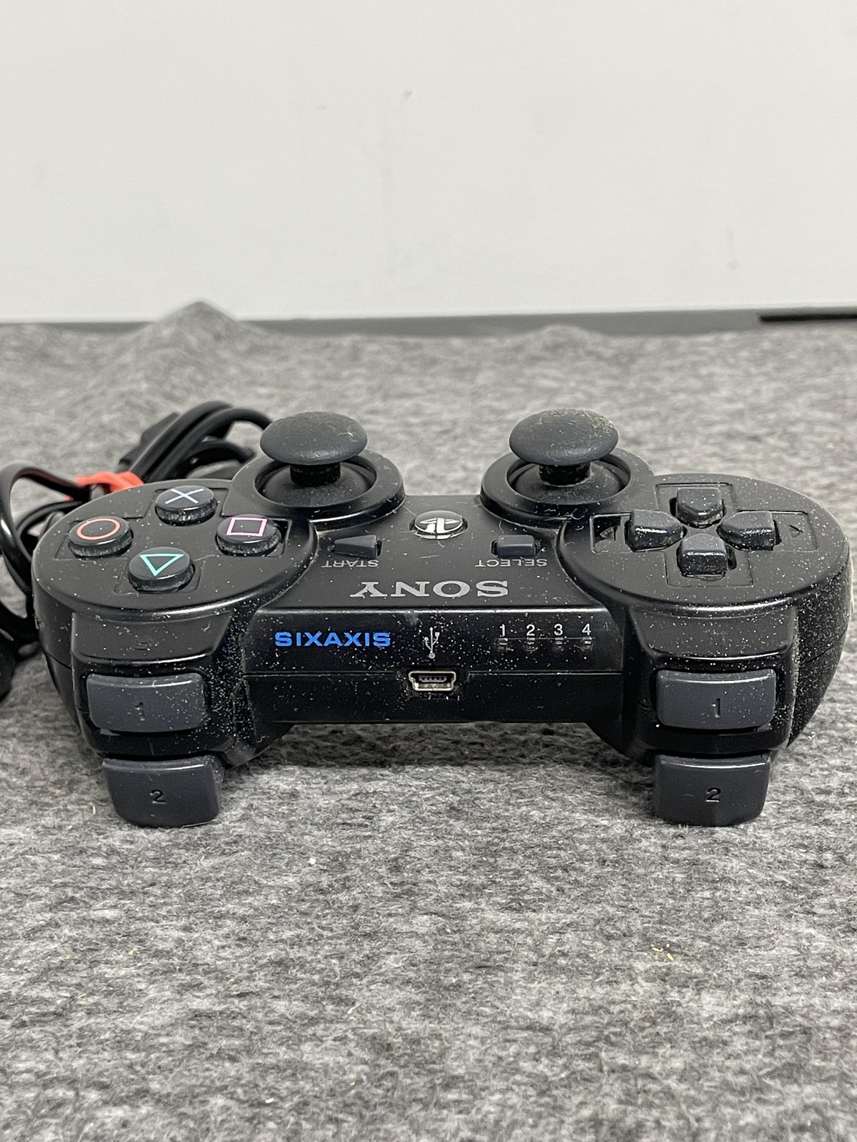 Sony PlayStation 3 PS3 Sixaxis Wireless Controller Model CECHZC1U Black Tested