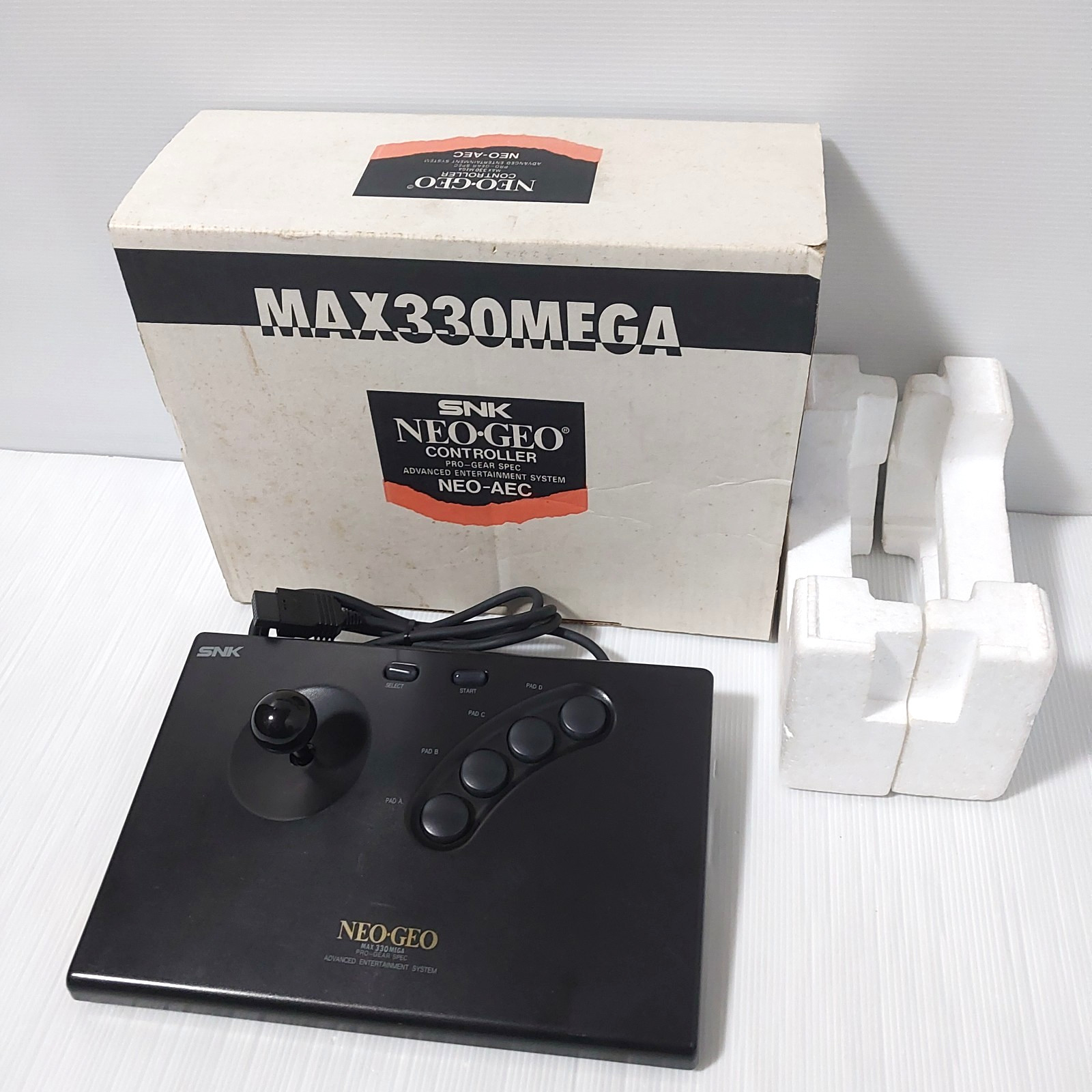 SNK NEO GEO AES Controller Joystick Arcade stick AES MVS CD Tested Import Japan