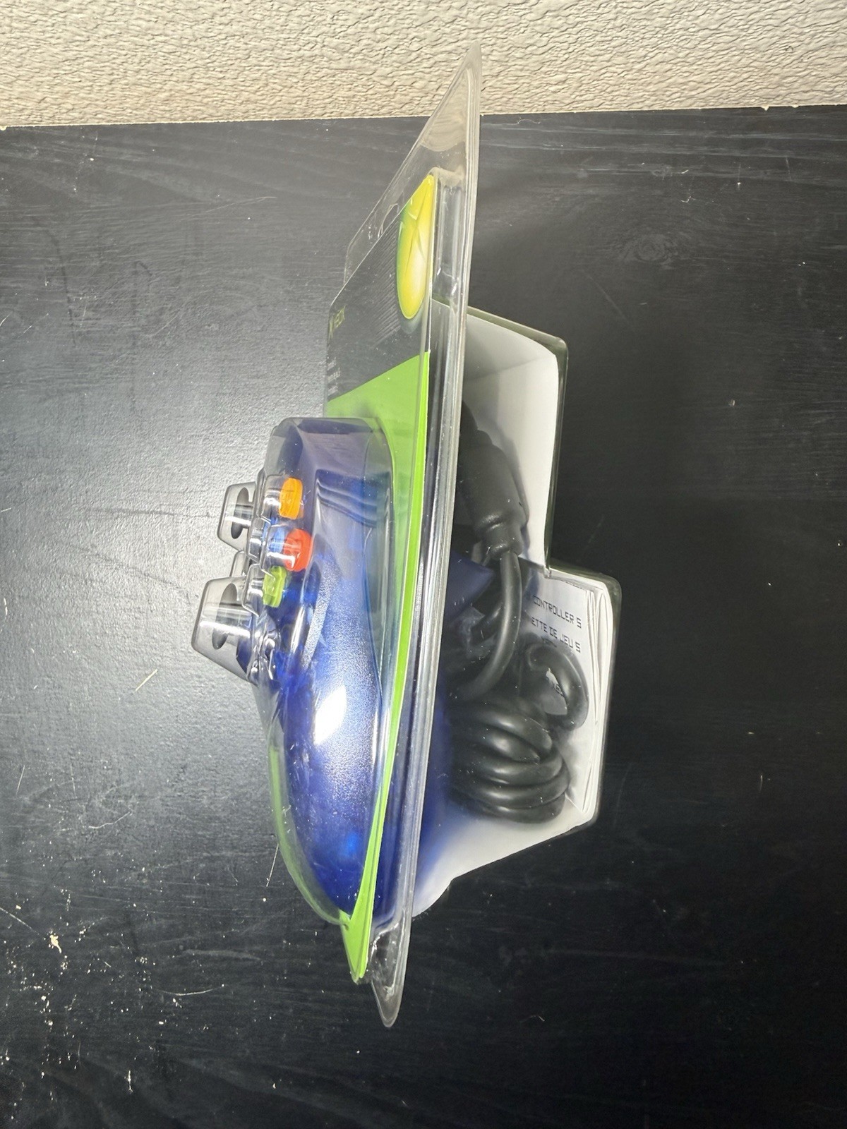 Microsoft Xbox Controller S 0703 Transparent Blue OEM Sealed New Original 2003