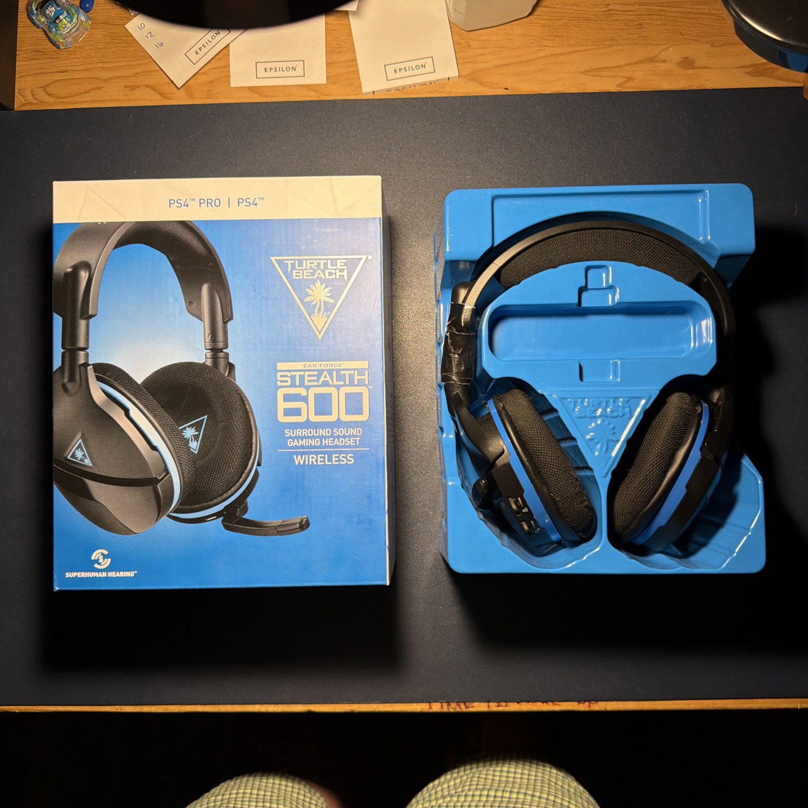 Turtle Beach Stealth 600 PS4 PS5 Wireless Headset For Parts/Repair w/ Box