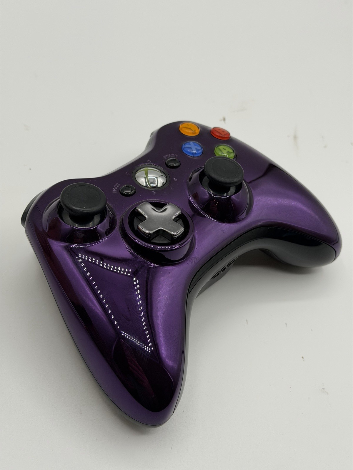 Microsoft Xbox 360 Chrome Series Wireless Controller Purple Special Edition