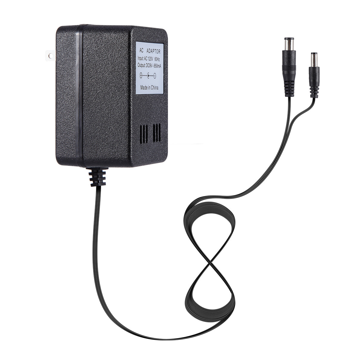 AV RCA Audio+AC Cable Power Supply Adapter Cord Set For Super Nintendo SNES Game