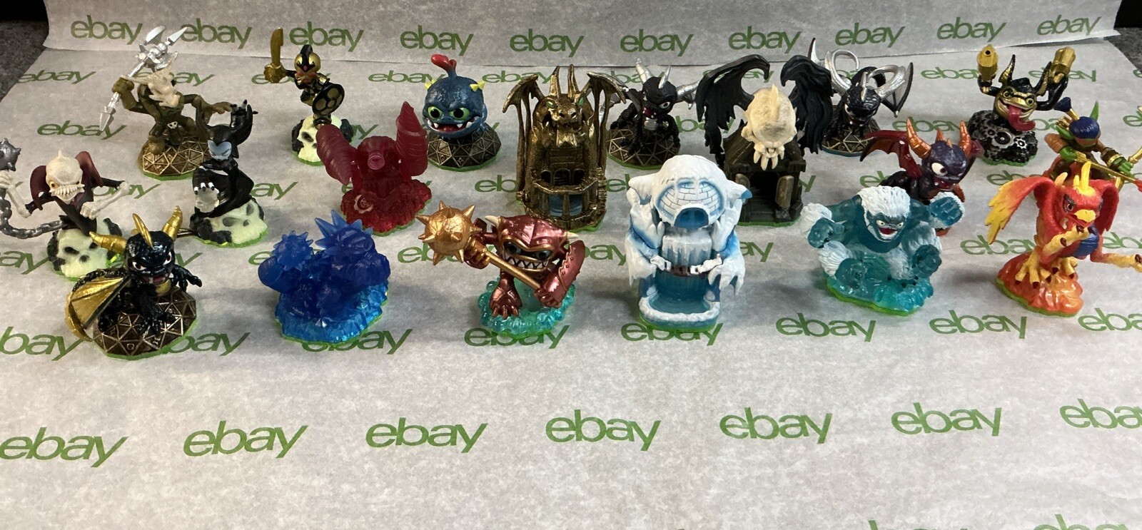 skylanders spyros adventure figures huge lot As Shown Lot Of 19