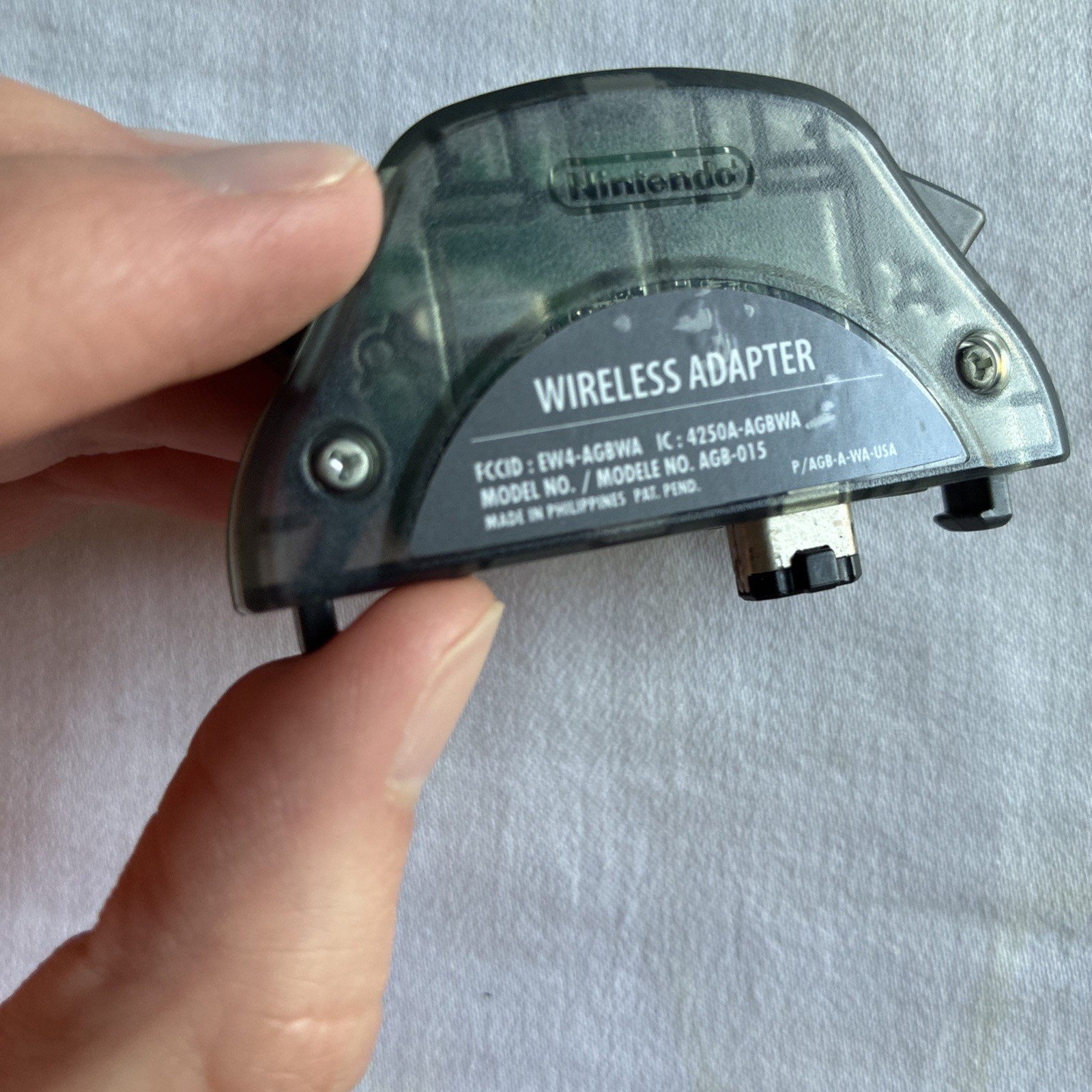 Wireless Adapter (Nintendo Game Boy Advance GBA) Authentic – AGB-015 UNTESTED