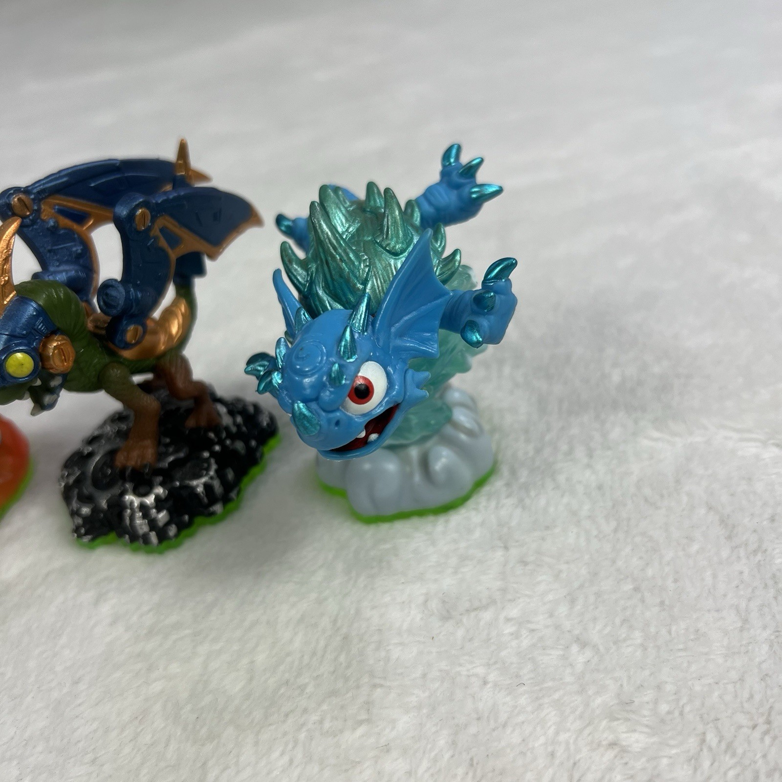 Lot Of 5 Skylanders Spyro’s Adventure Figures Camo Bash Ignitor Drobot Warnado