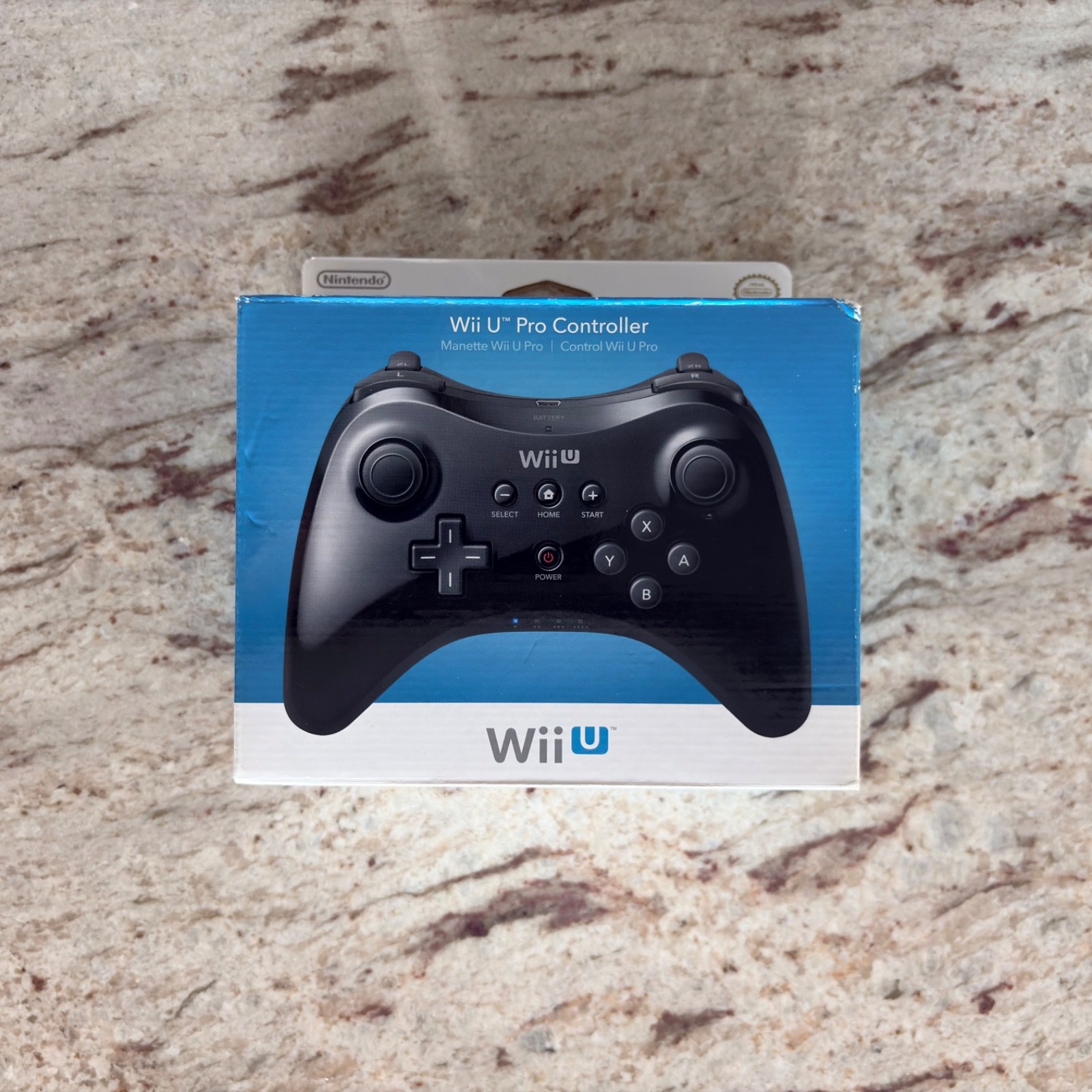 Nintendo Wii U Pro Controller – Black Official Brand New Factory Sealed