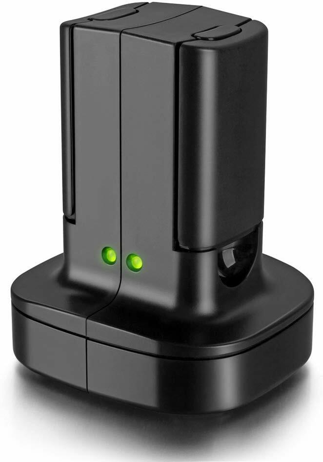 For Xbox 360 Rechargeable Battery Pack & Dual Charging Station Dock Stand Base