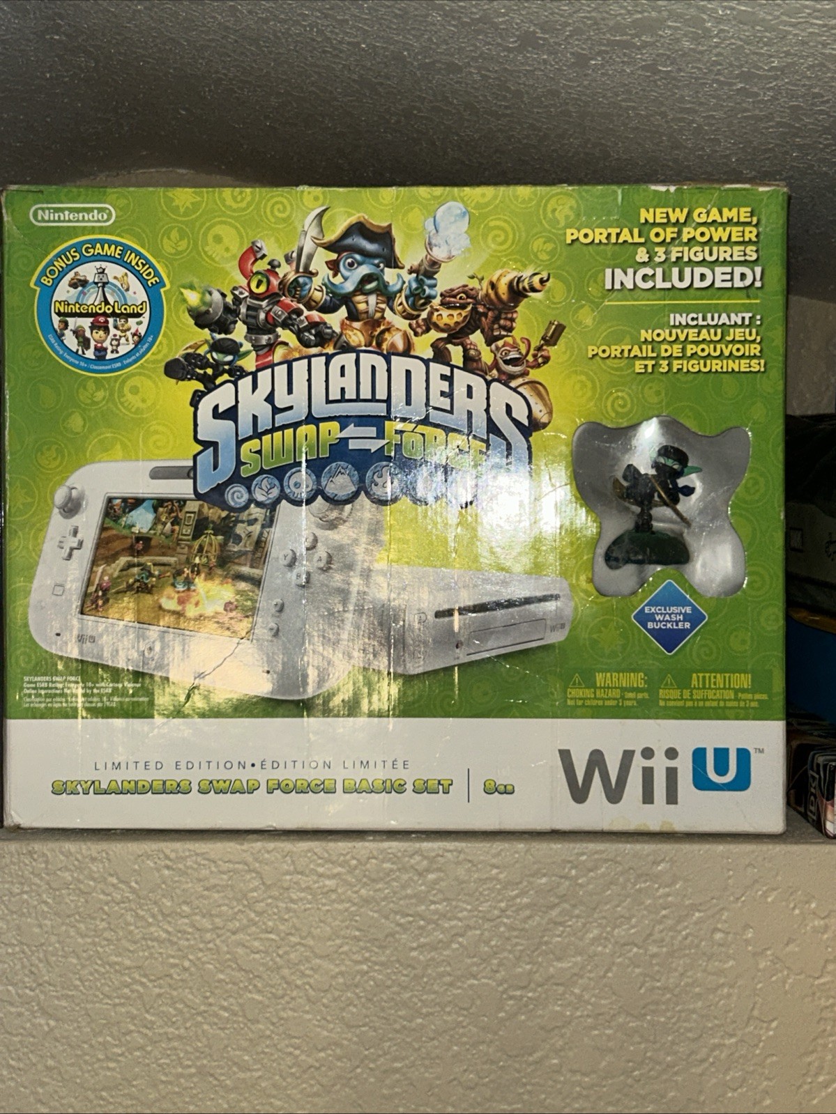 Nintendo Wii U Skylanders Swap Force Rare Console Combo Great Condition
