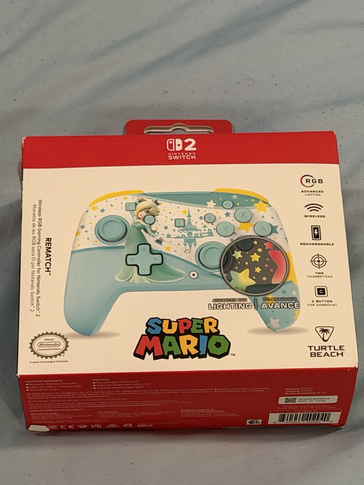 Turtle Beach Rematch Wireless Controller: Rosalina – for Nintendo Switch 2