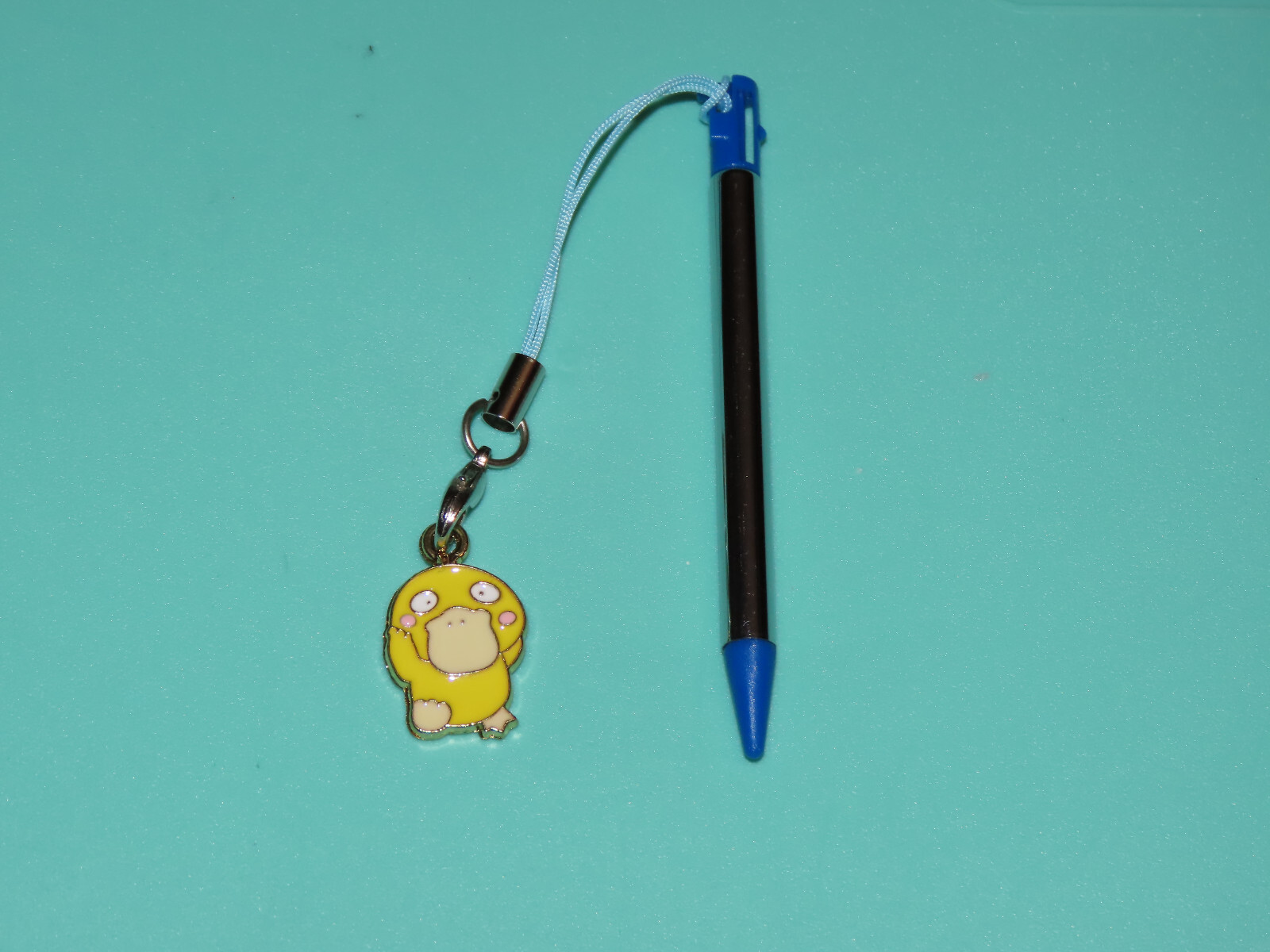 3DS Retractable Stylus Psyduck Charm – Stylus & Charm for Nintendo DS System #1